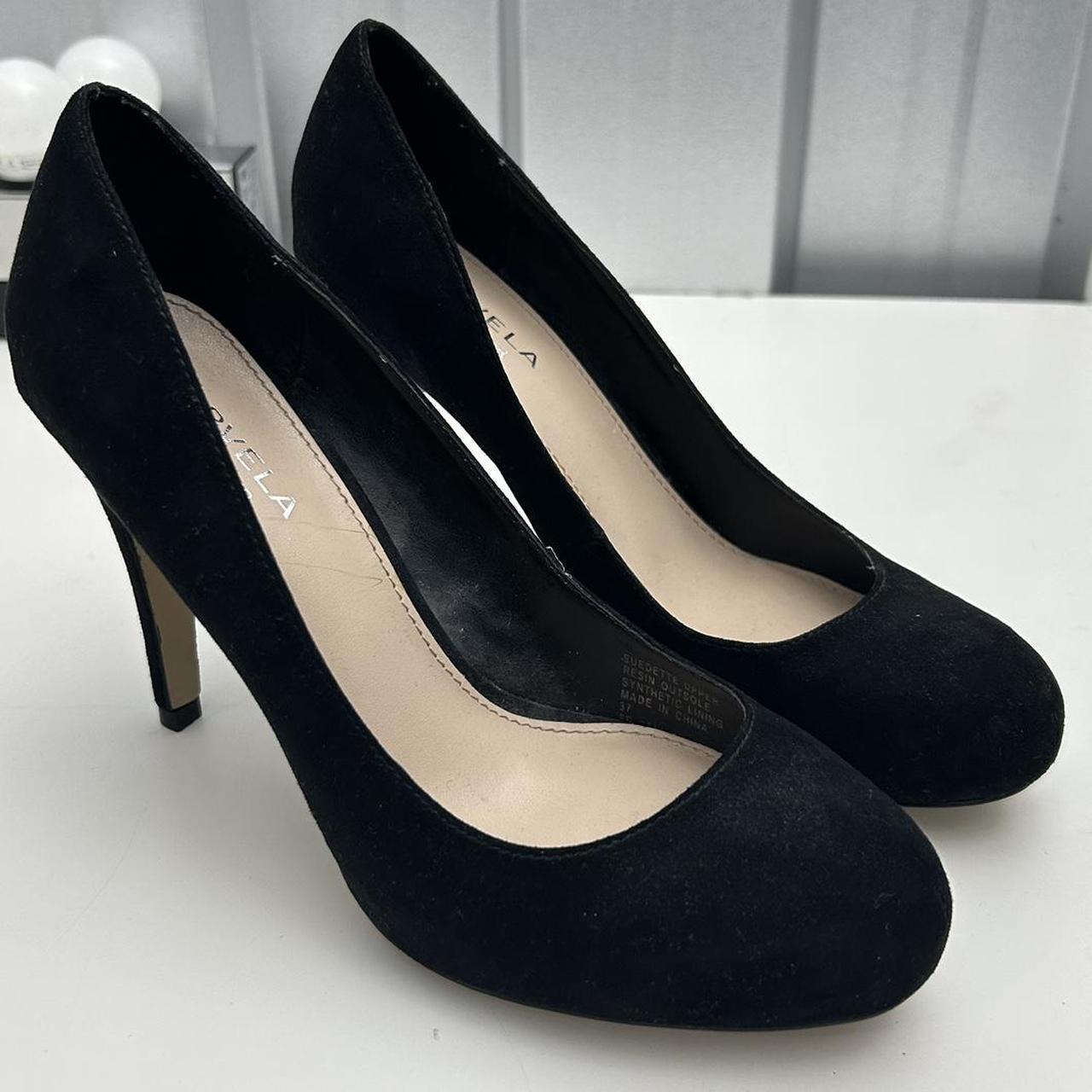 Carvel a black high heels Size 37 - Depop