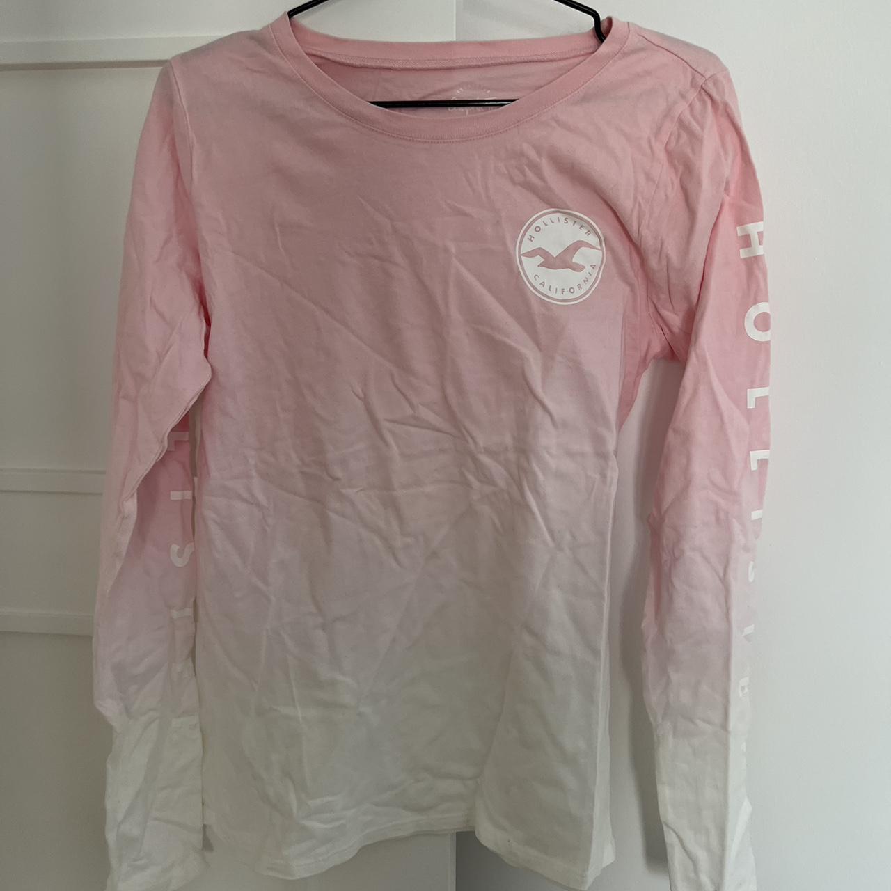 Hollister pink long sleeve online