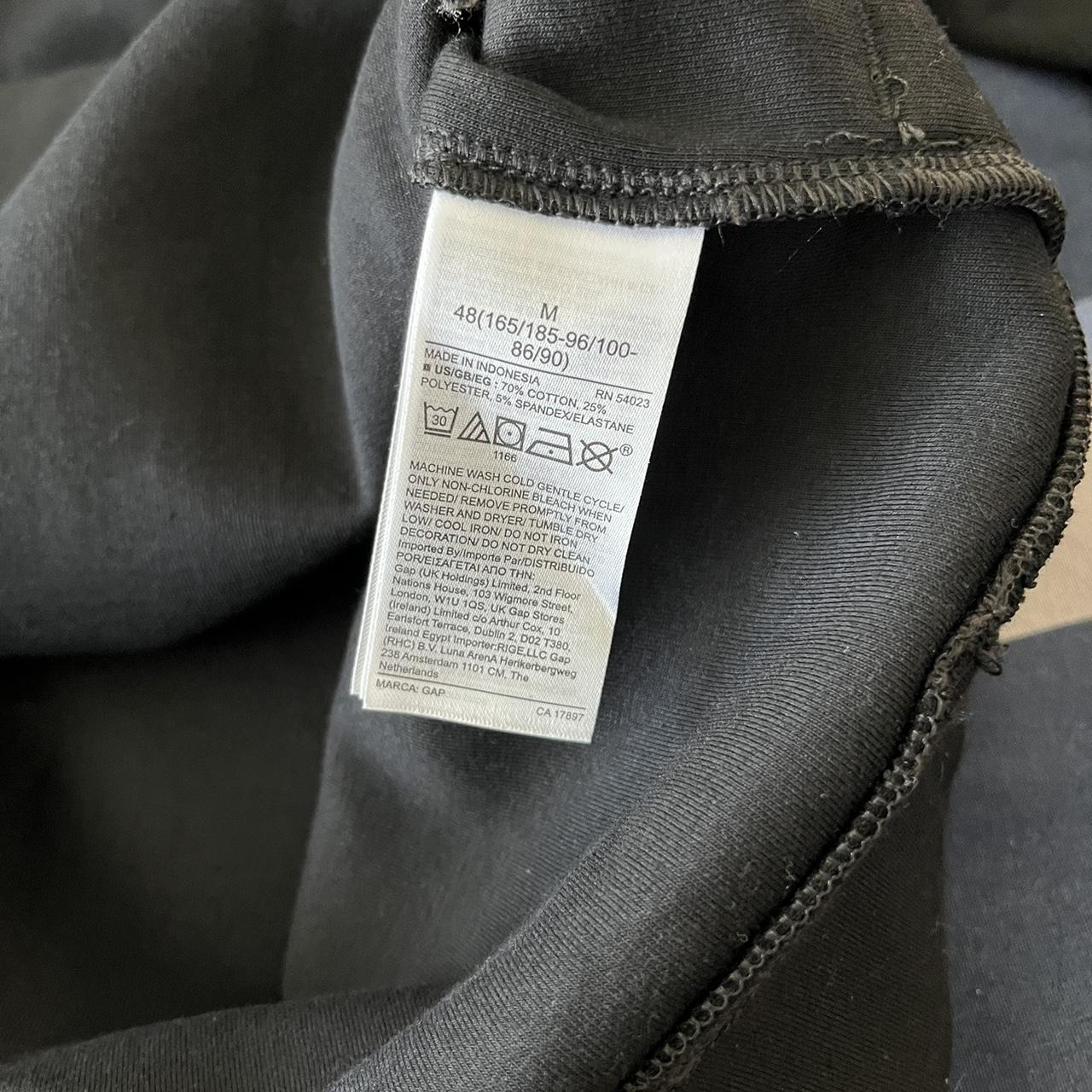 Gap black hoodie Brand new with tags Super... - Depop