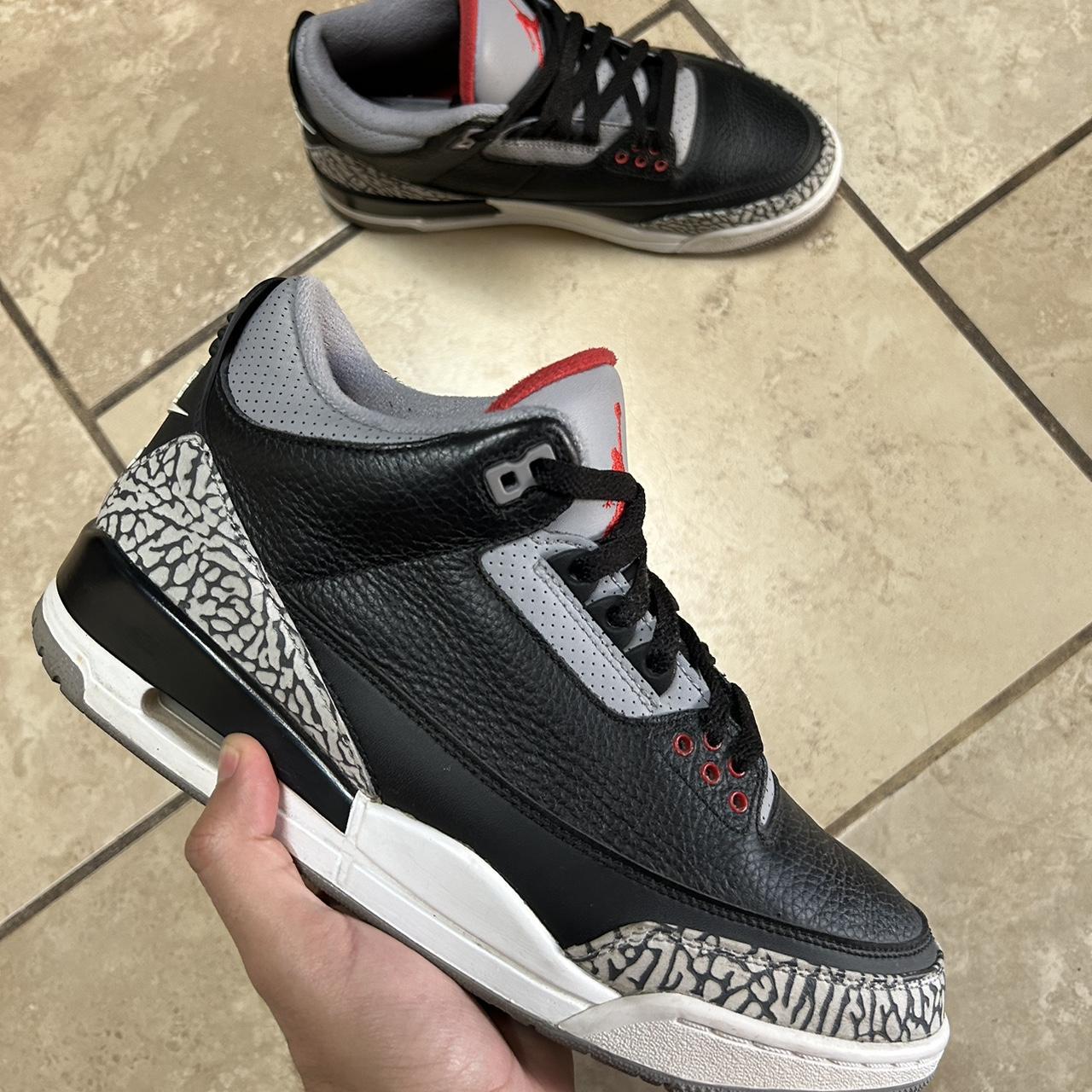 Jordan 3 black outlet cement goat