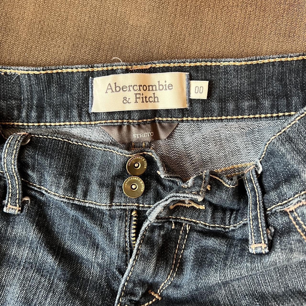 Abercrombie & Fitch Women's Blue Shorts | Depop