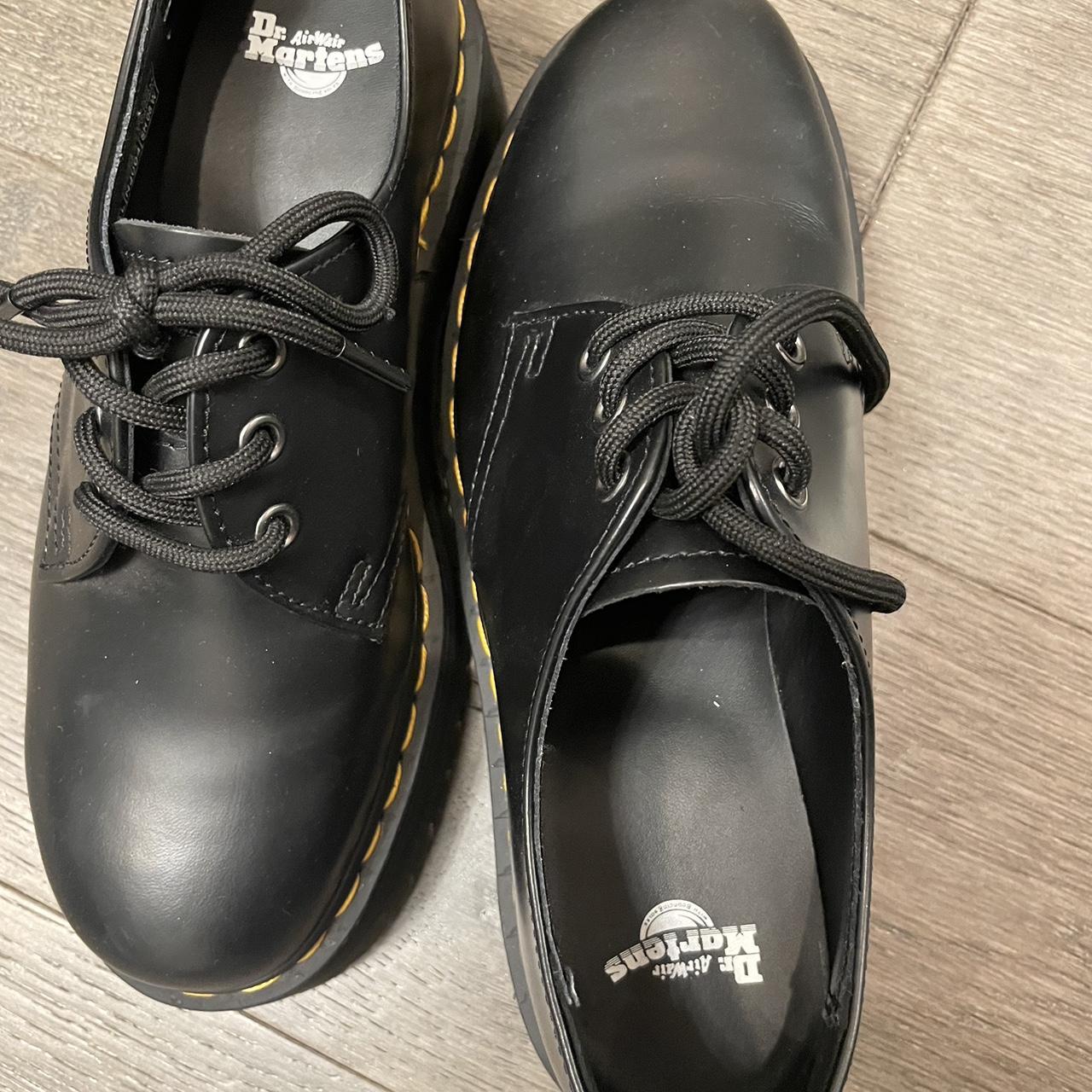 doc martins 1461 BEX SMOOTH LEATHER OXFORD... - Depop