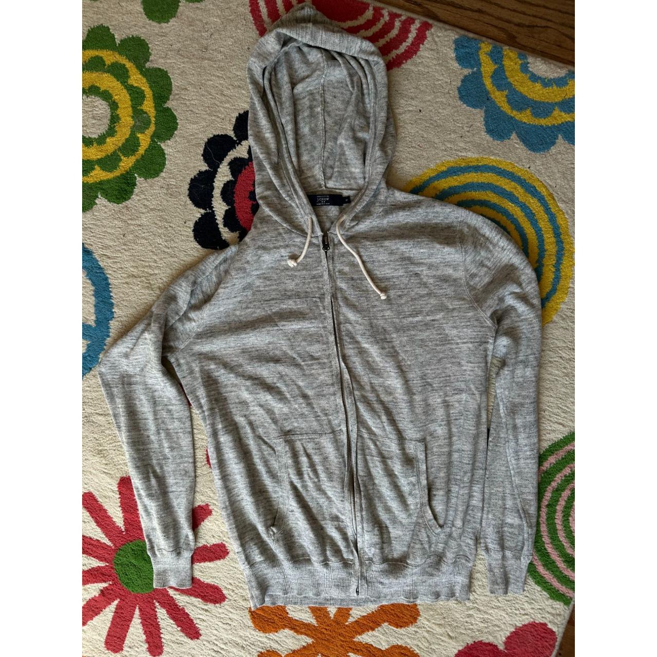 J crew full hot sale zip hoodie