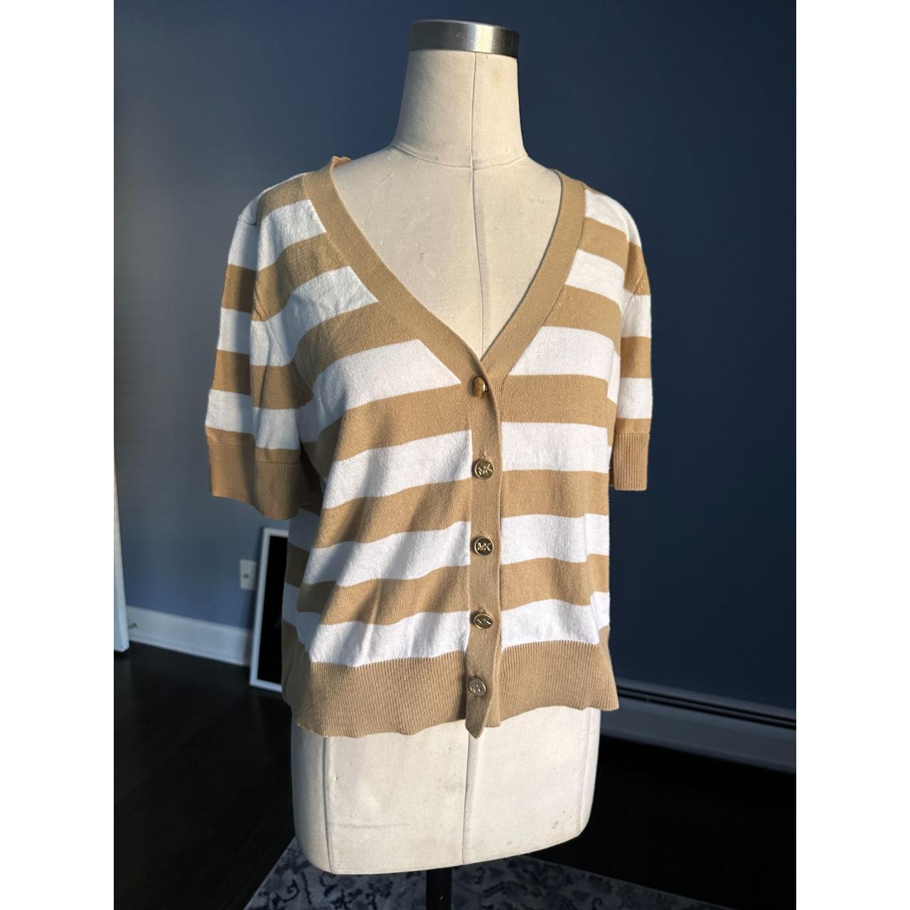 michael kors white cardigan