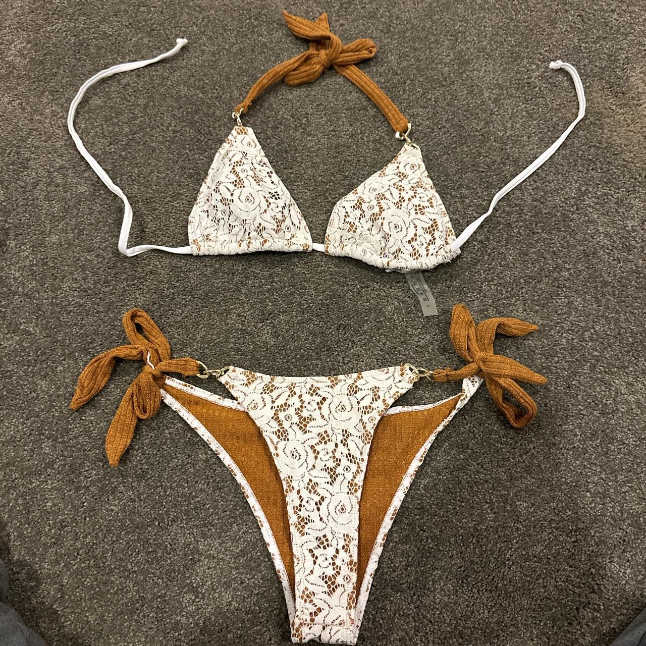 Shein bathing suit set!! size L worn once!! Depop