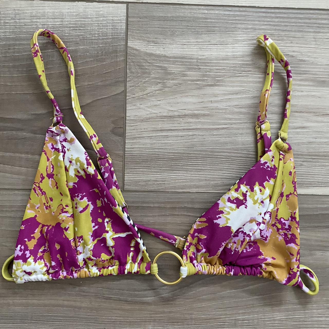 Women S Purple And Green Bikinis And Tankini Sets Depop