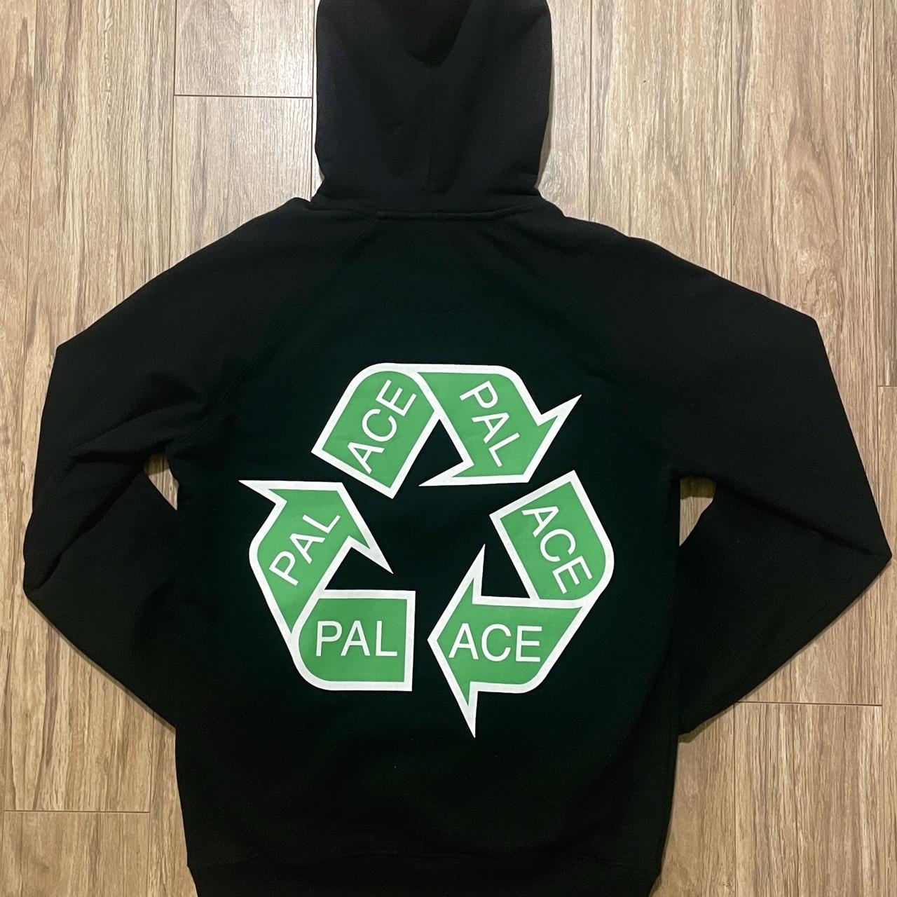 Palace green hoodie best sale