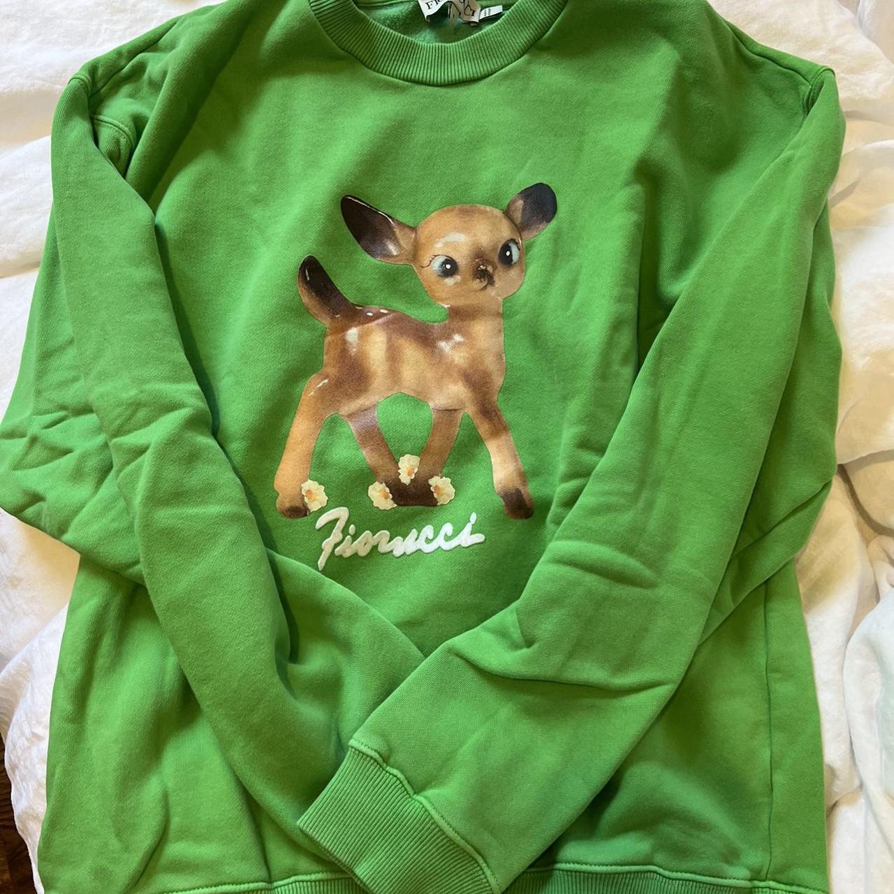 Fiorucci Women's Green Sweatshirt
