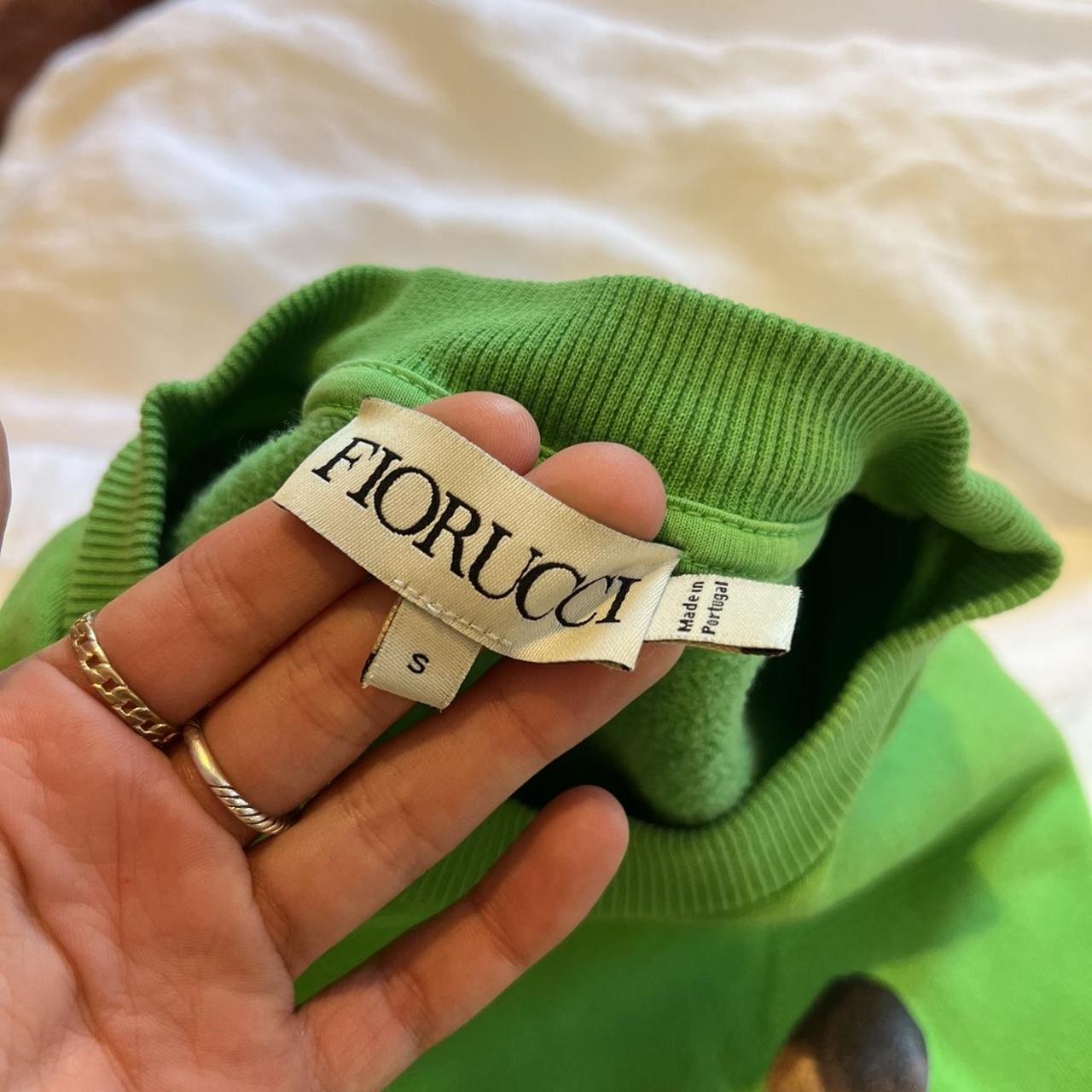 Fiorucci Women's Green Sweatshirt (2)