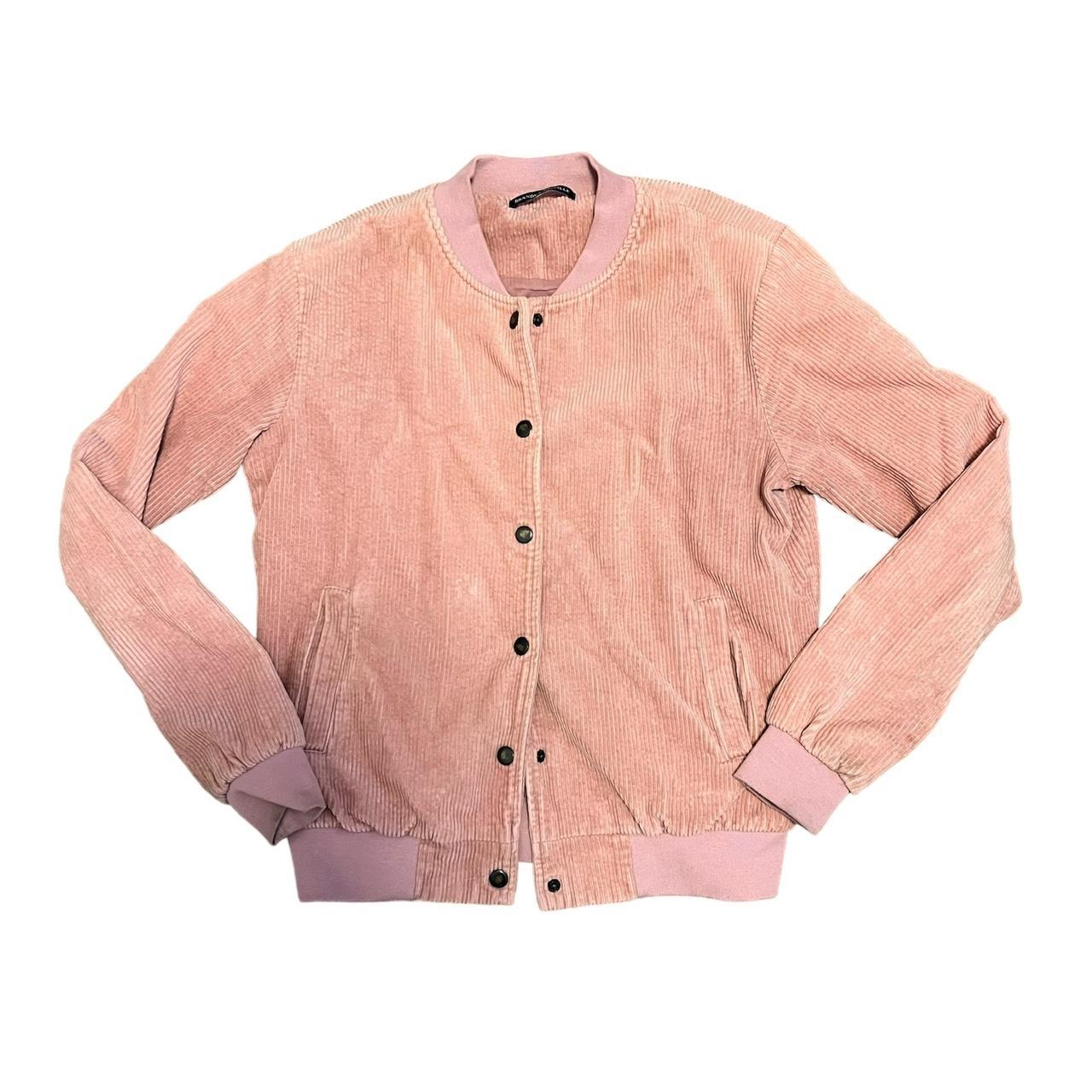 Brandy melville sale pink corduroy jacket