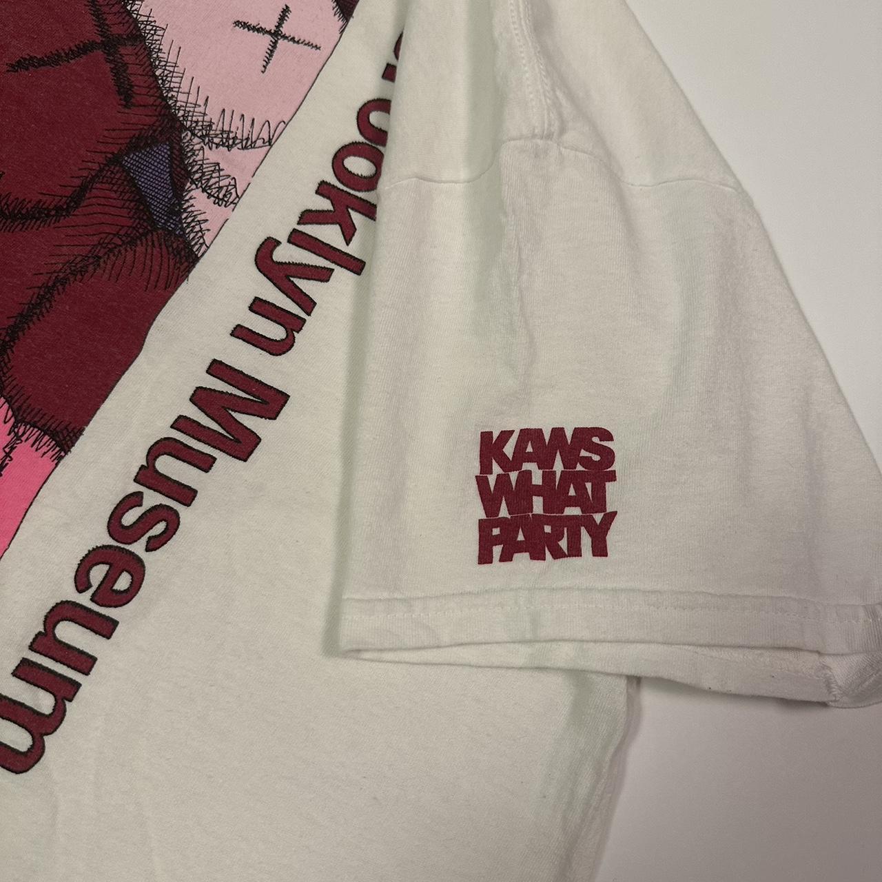 KAWS BROOKLYN MUSEUM T SHIRT “KAWS WHAT PARTY” 24... - Depop