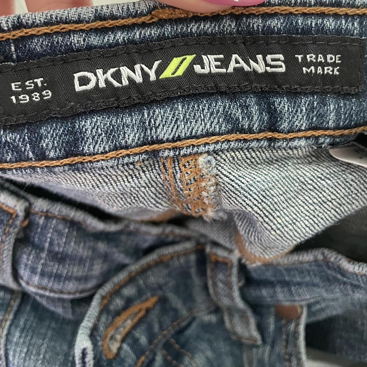 DKNY Women's Navy and Blue Jeans (4)