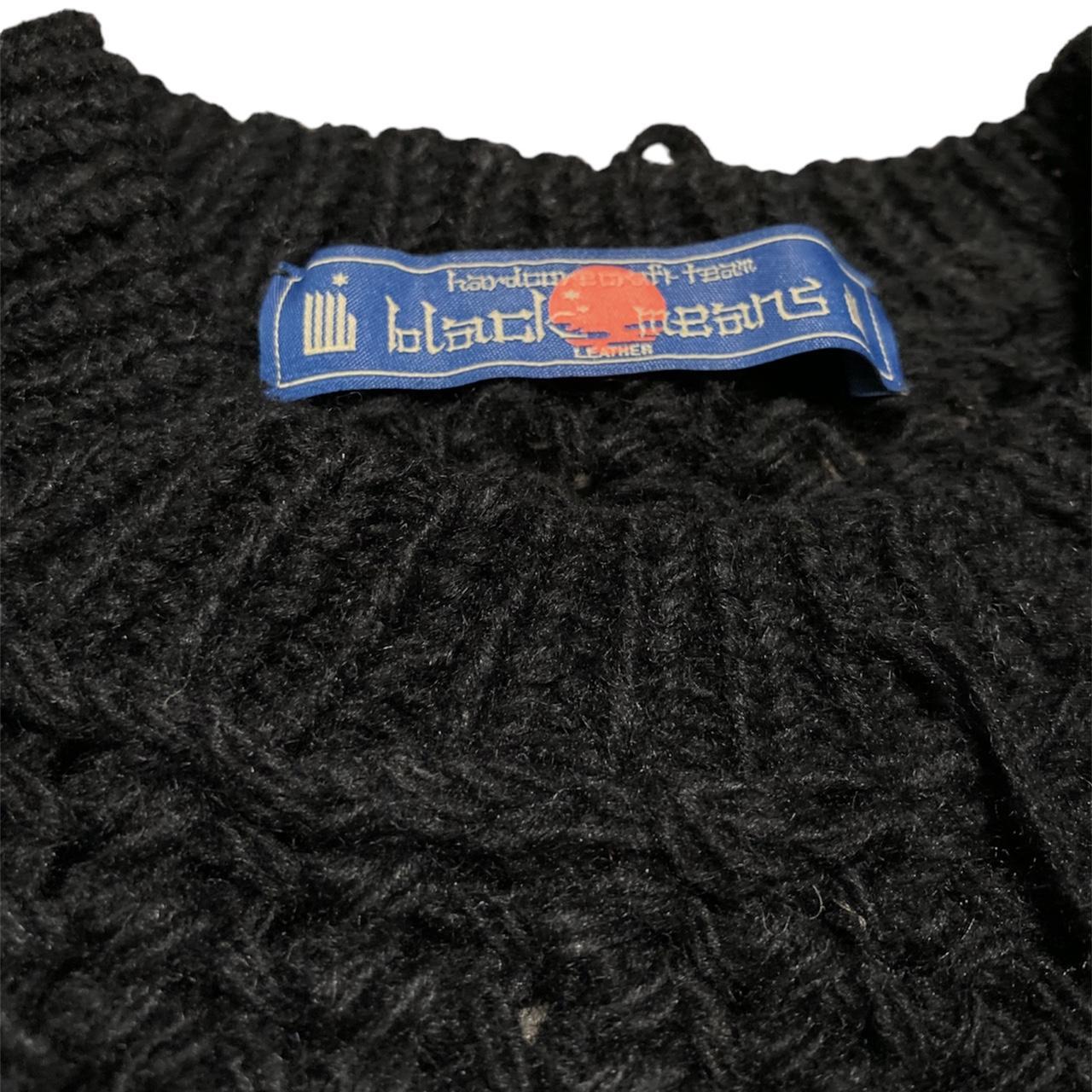 Blackmeans Punk Mesh Knit Sweater Blackmeans x Ono... - Depop