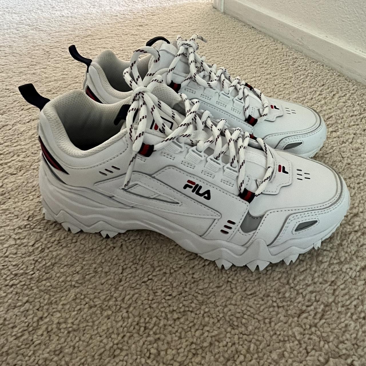 asos fila trainers
