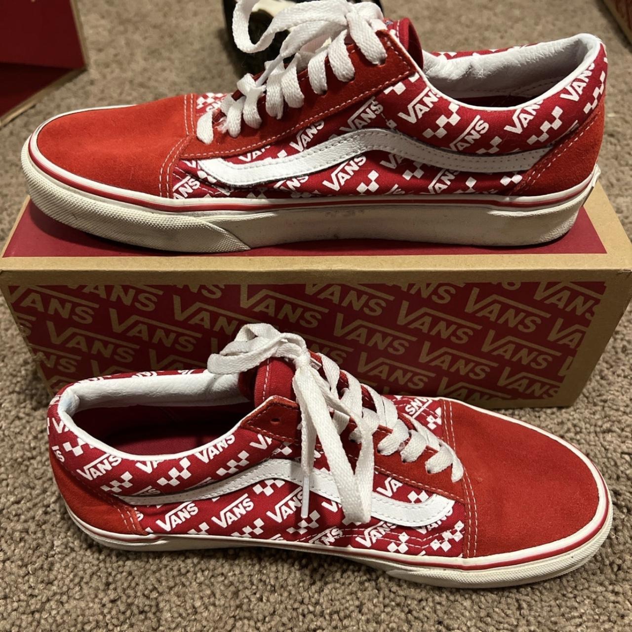 Vans Mens size 8.5/women’s size 10 Excellent... - Depop