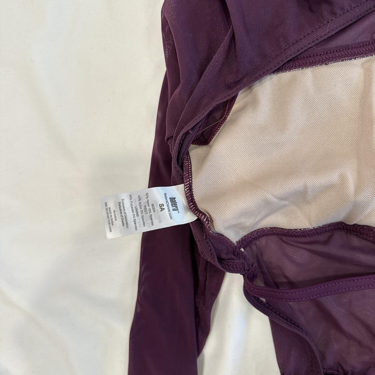 Balera Purple Leotard - worn x1 & in great condition... - Depop