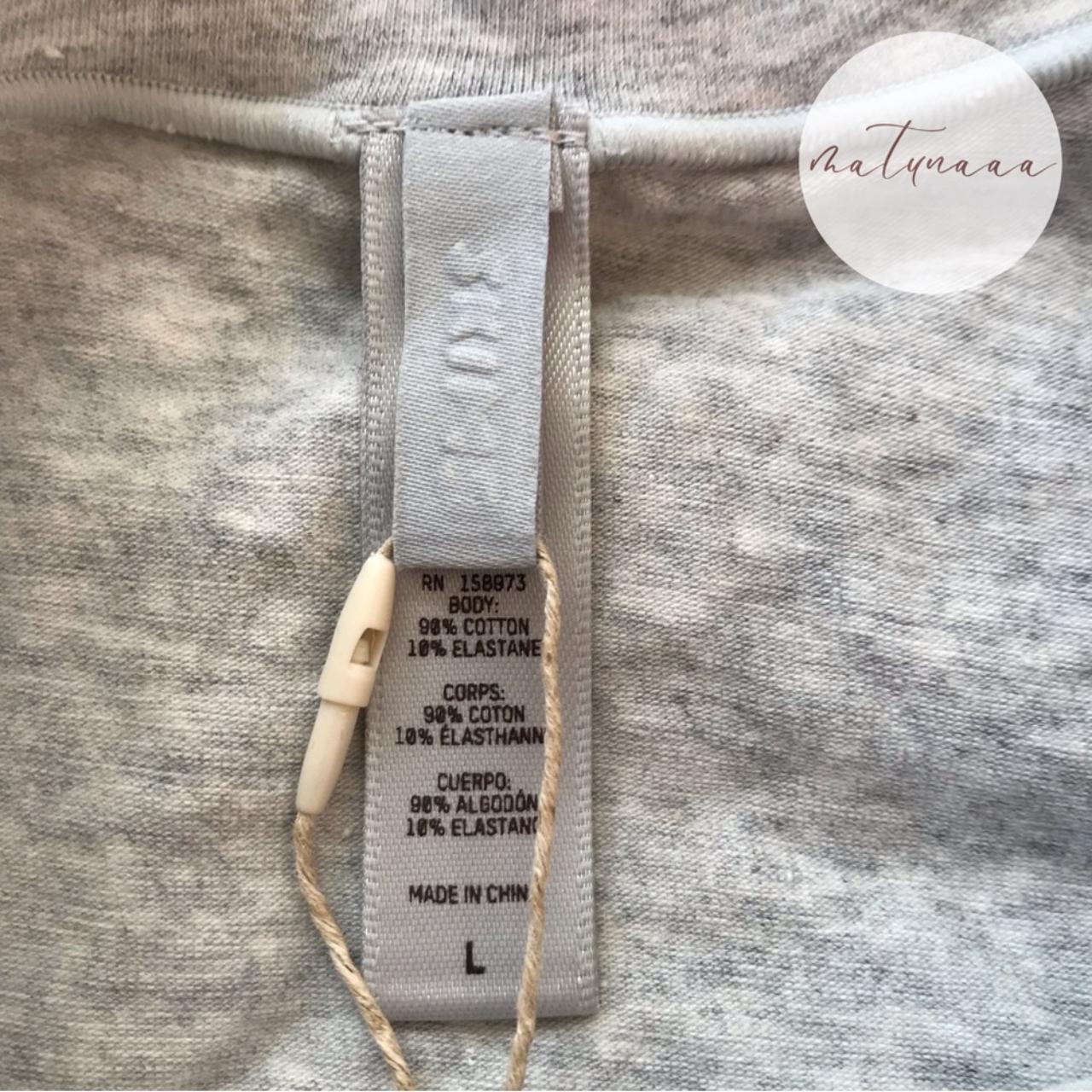 Skims Cotton Jersey Long Sleeve TShirt in Heather... Depop