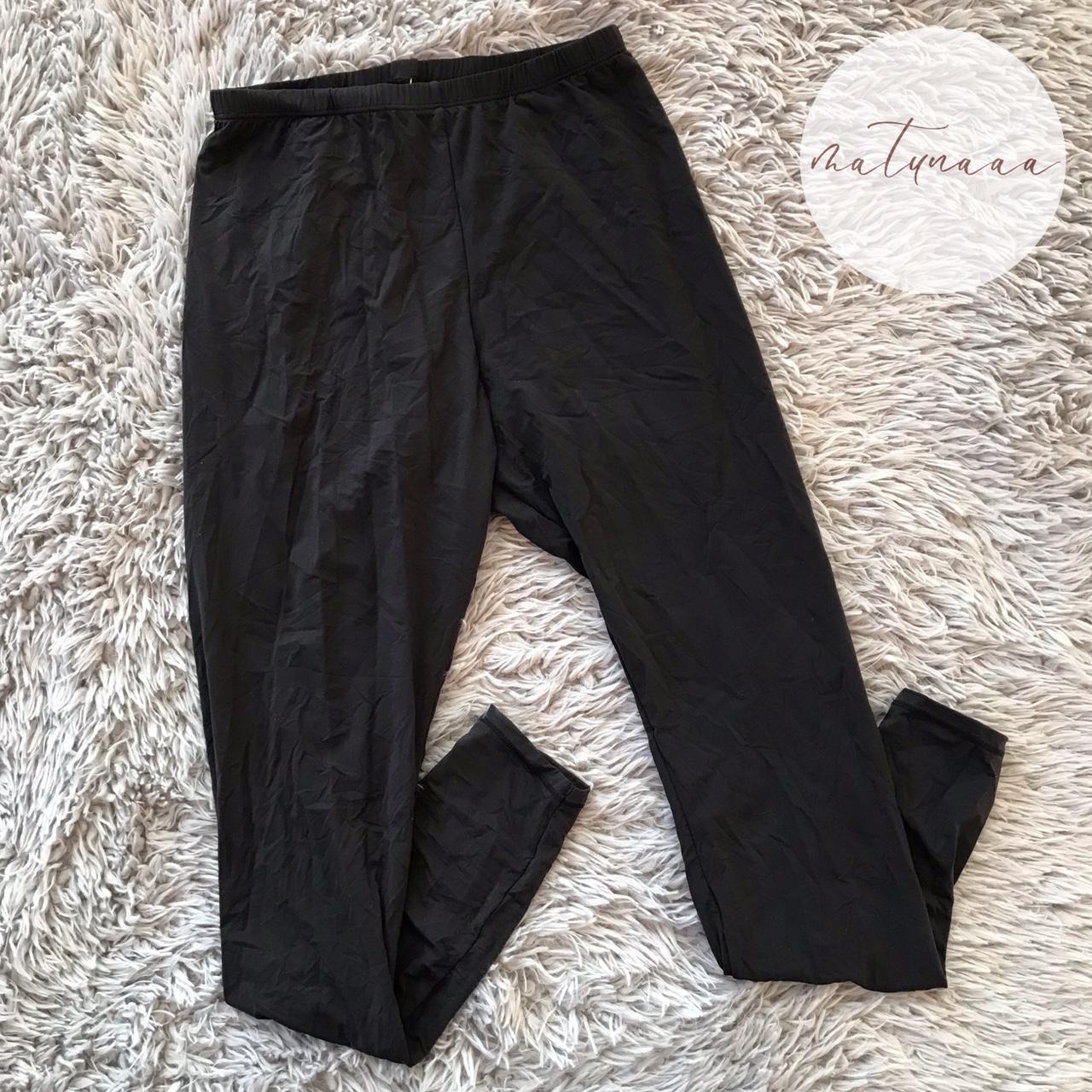 Skims Perforated Open Knit Seamless Leggings Onyx - Depop