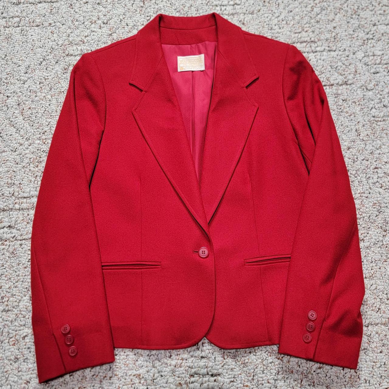 Pendleton Women's Jacket - Red - 14 – 1970s Pendl… - image 1