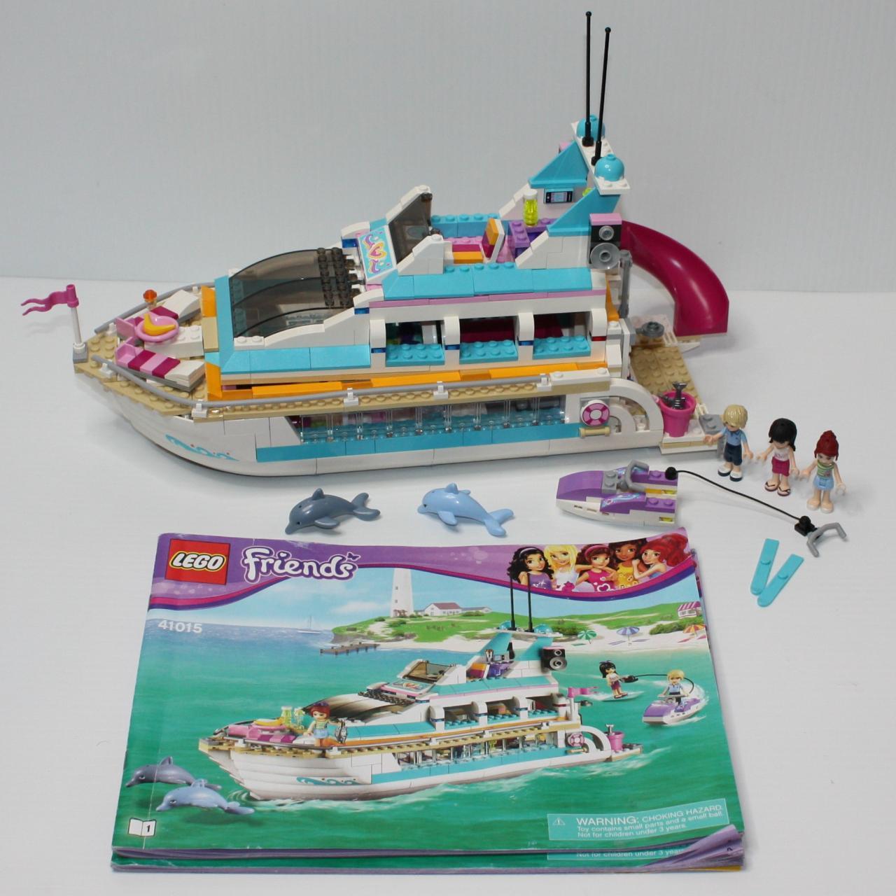 Lego Friends 41015 Dolphin Cruiser Complete Set with... - Depop