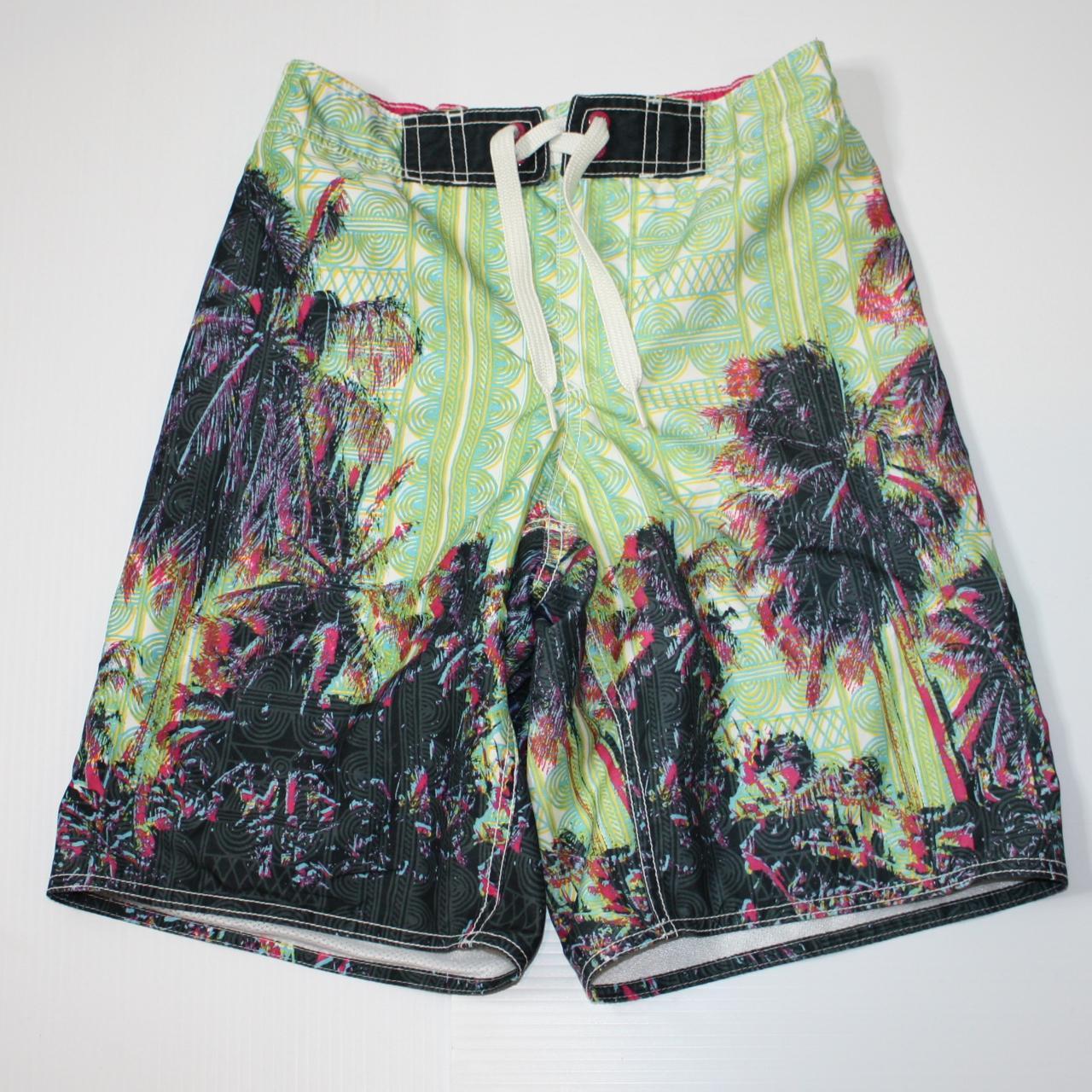 Old Navy Boy's Palm Tree Theme Swim Shorts Trunks... - Depop