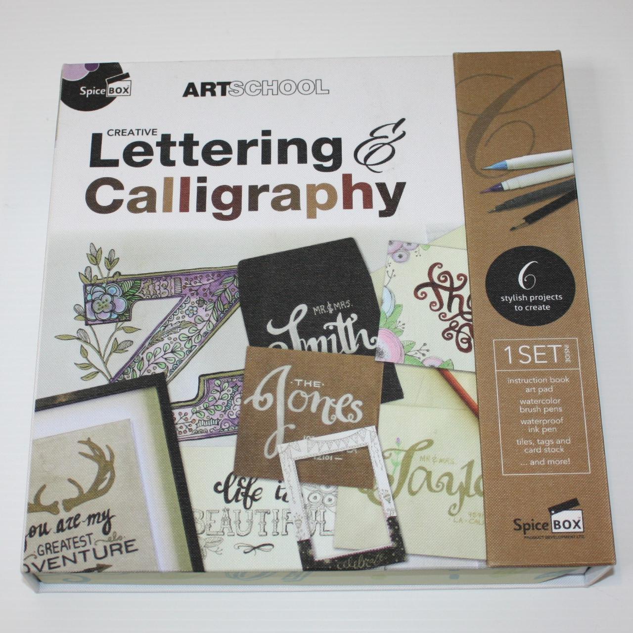 SpiceBox Art School Creative Lettering & Calligraphy... - Depop