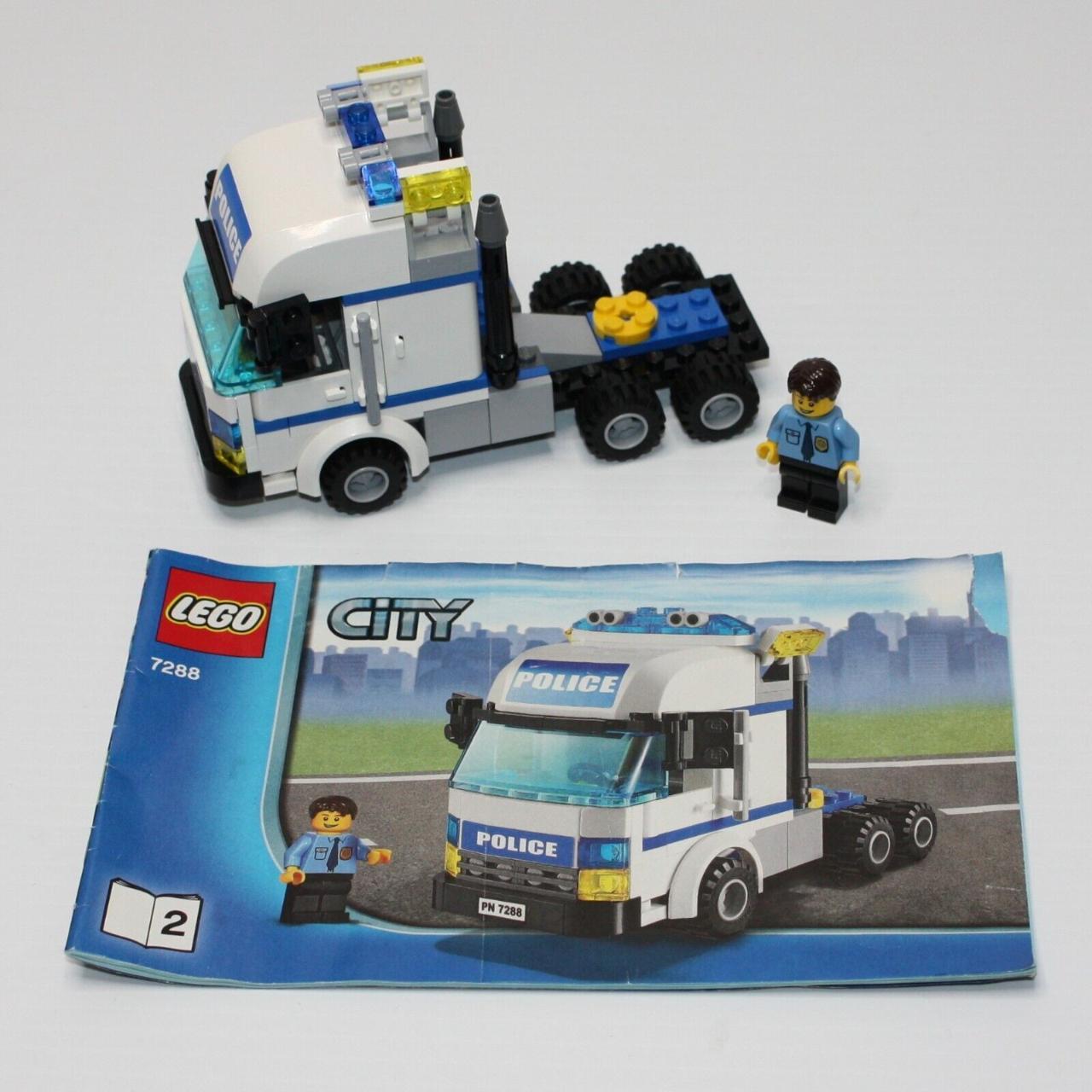 Lego City 7288 Mobile Police Unit Set Complete and. Depop
