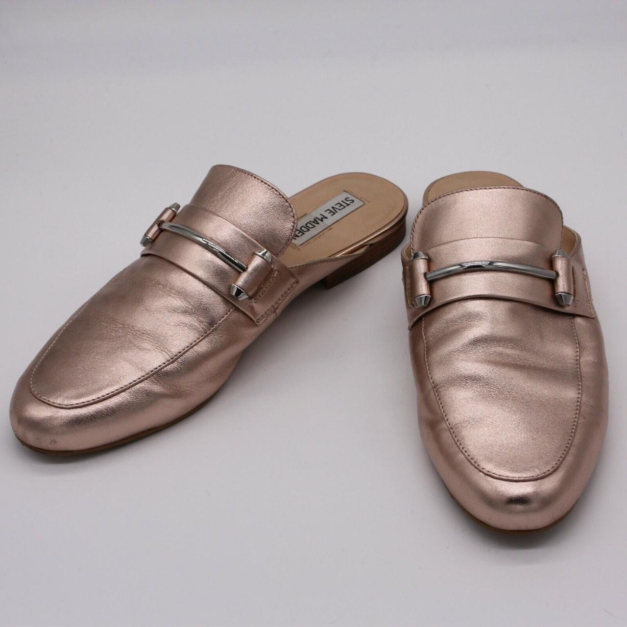 Steve Madden Kera Flat Loafer Mules Shoes in