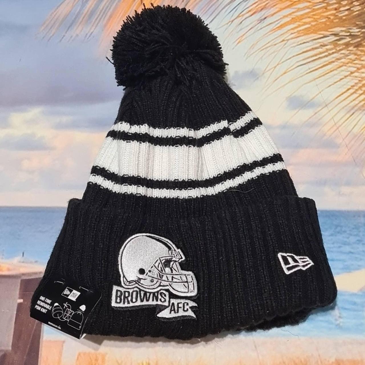 CLEVELAND BROWNS MULTI COLOR KNIT NEW ERA SKULL CAP