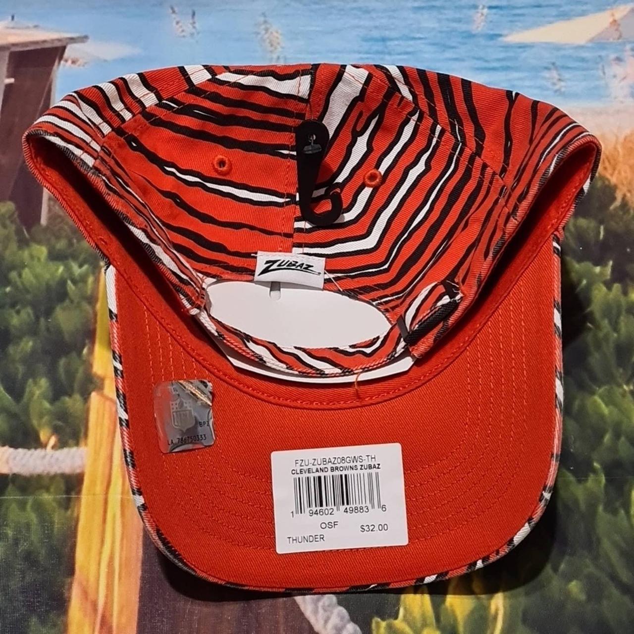 Cleveland Browns Hat Cap Zubaz 47 Brand NWT - Depop