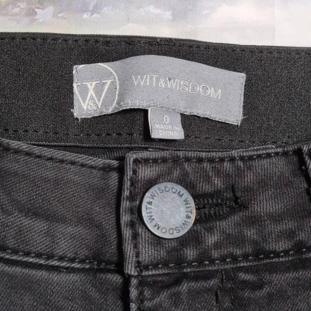 Wit and wisdom black 2024 jeans