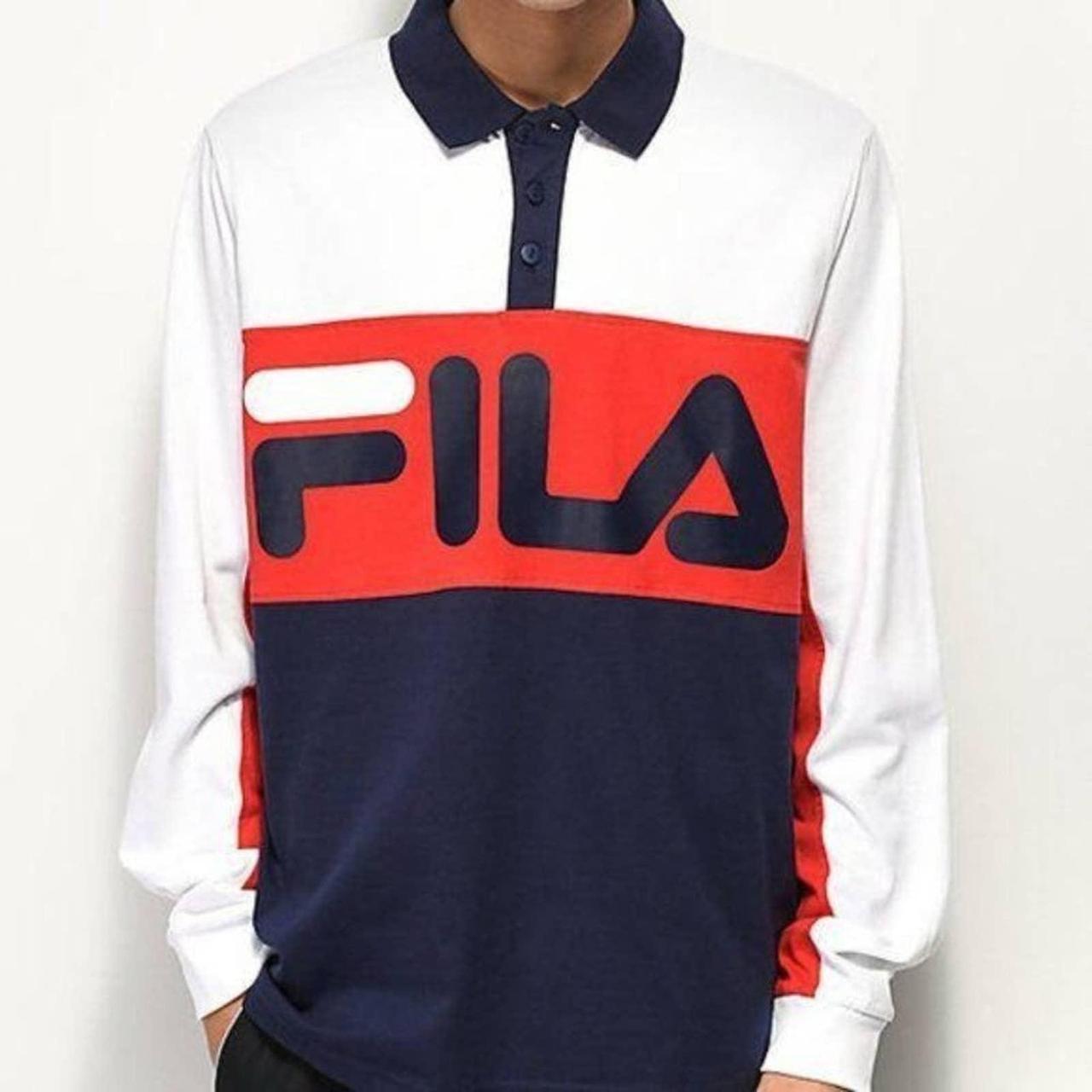 Fila hot sale rugby jumper