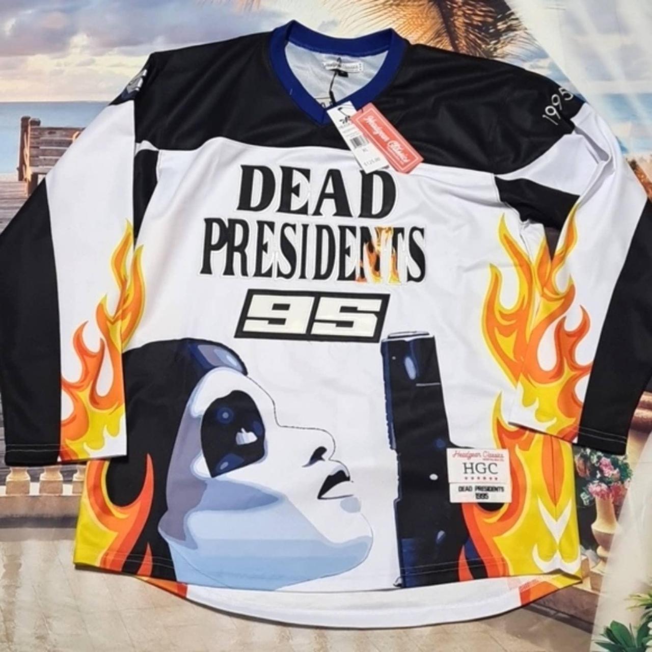 Movie Basketball Jersey Dead Presidents Money Bags