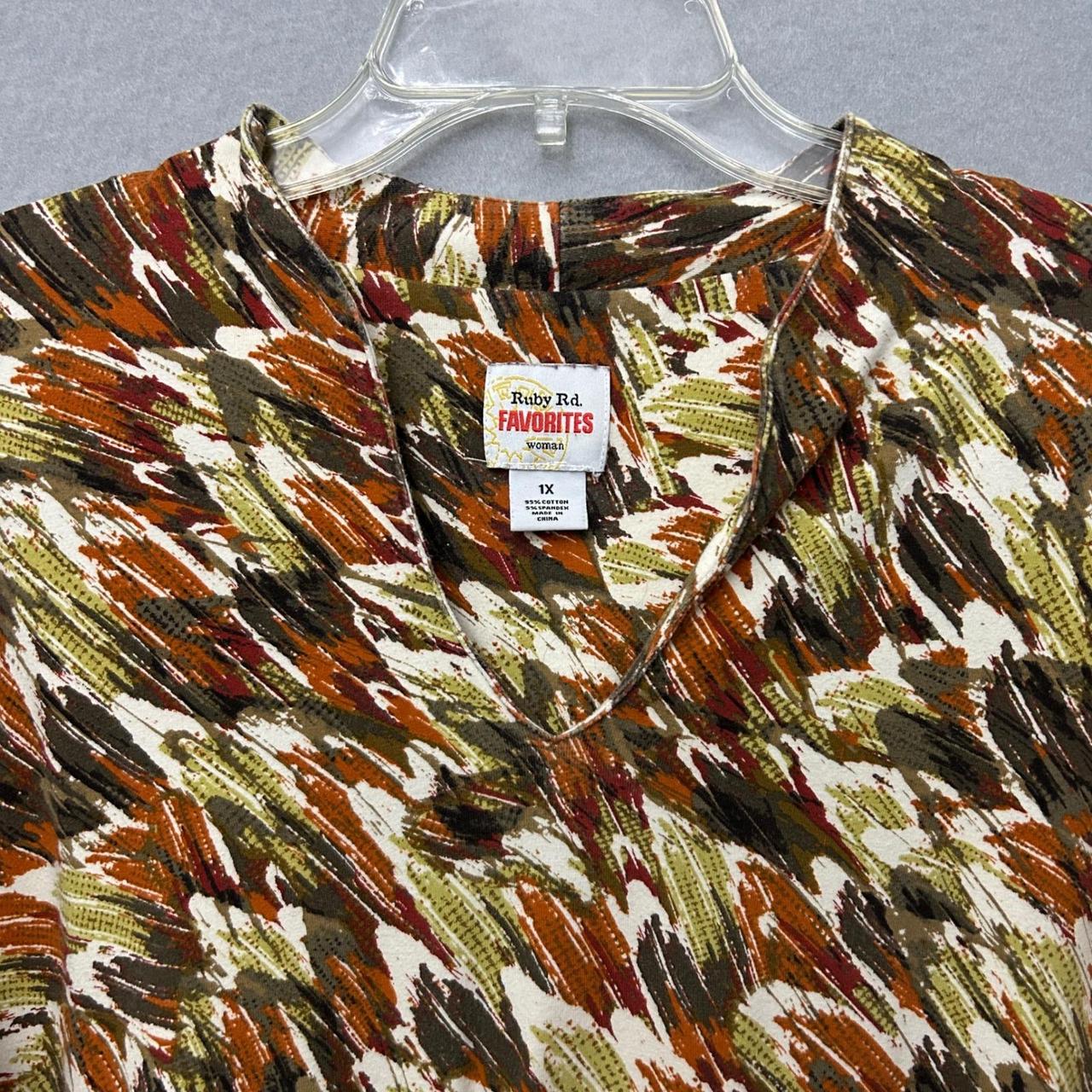 Ruby Rd. Women's Shirt - Multi – Ruby Rd. Top Wom… - image 2