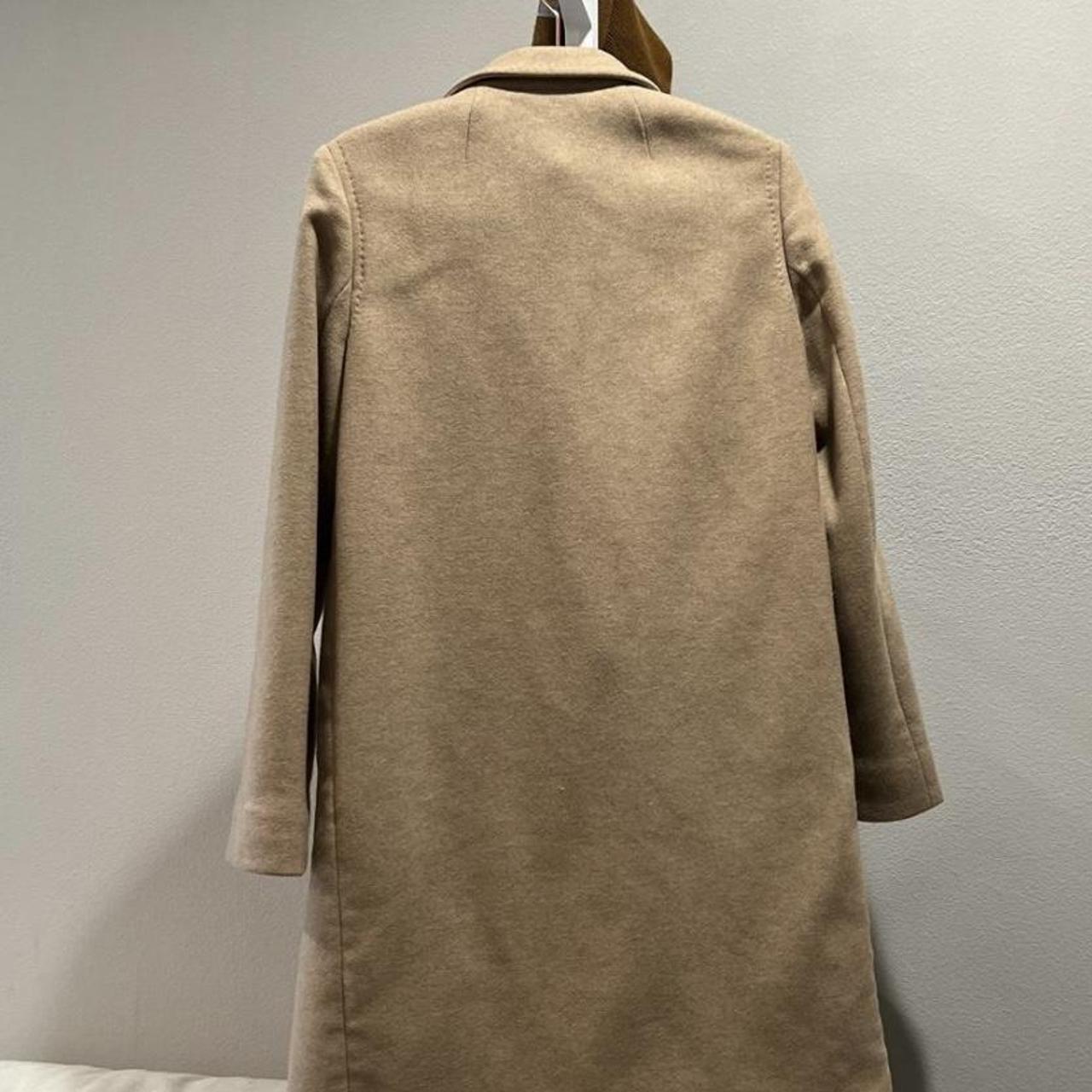 Babaton Women's Tan Coat | Depop