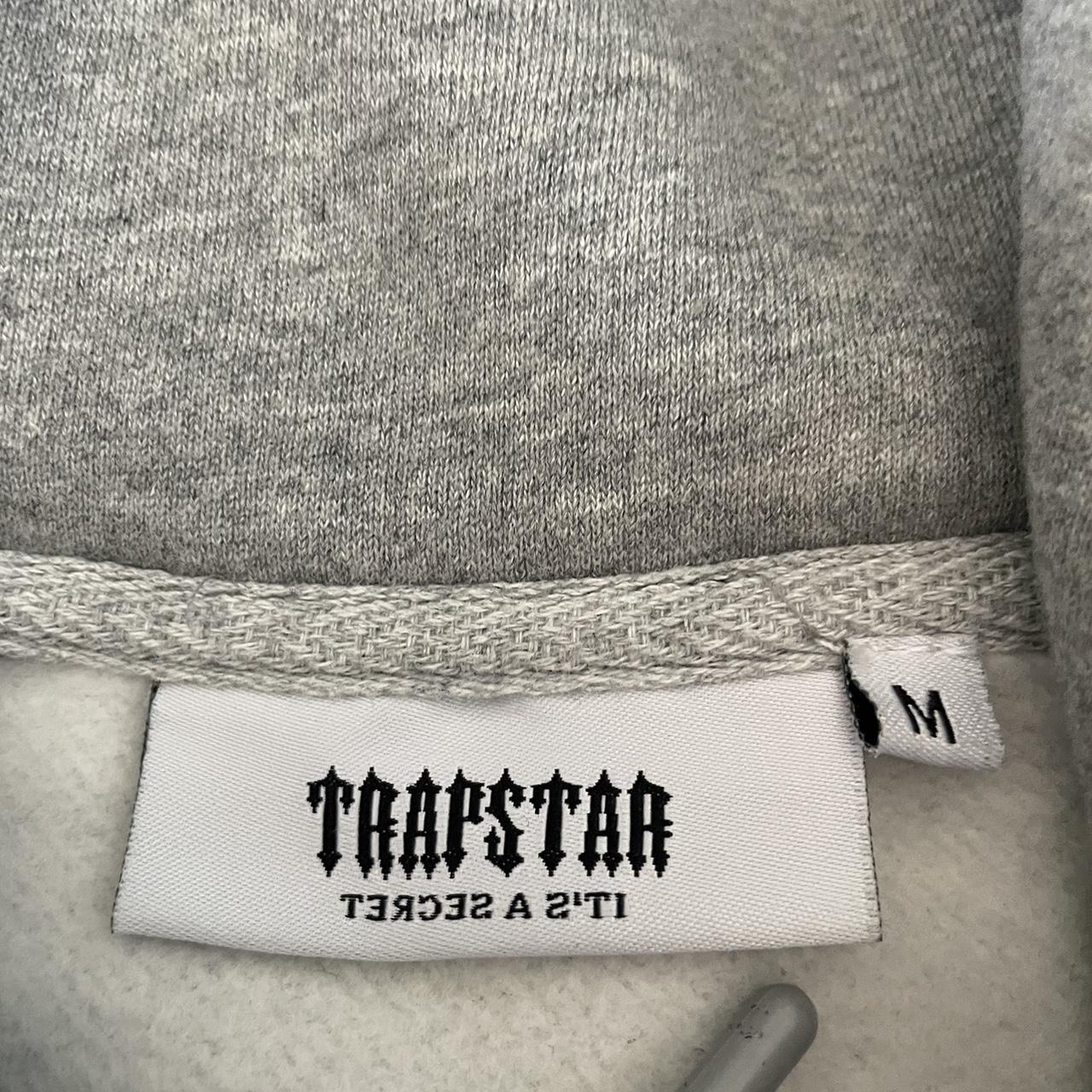 trapstar grey hoodie new season - Depop