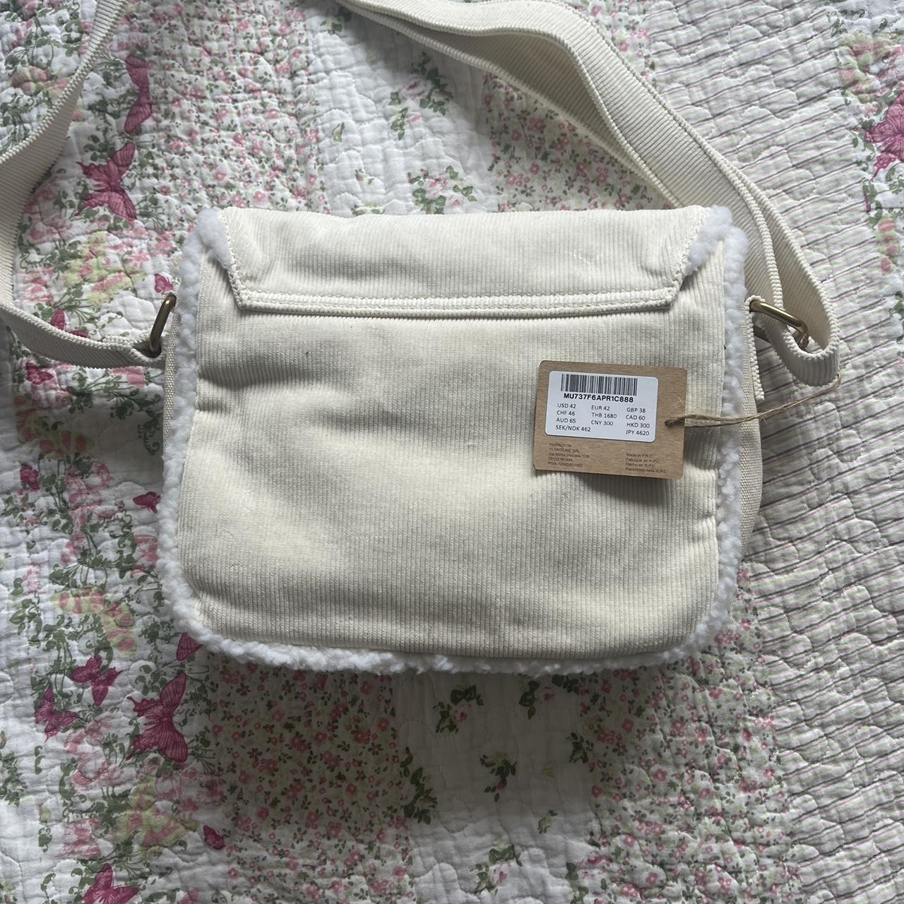 brandy melville corduroy messenger bag new with... Depop