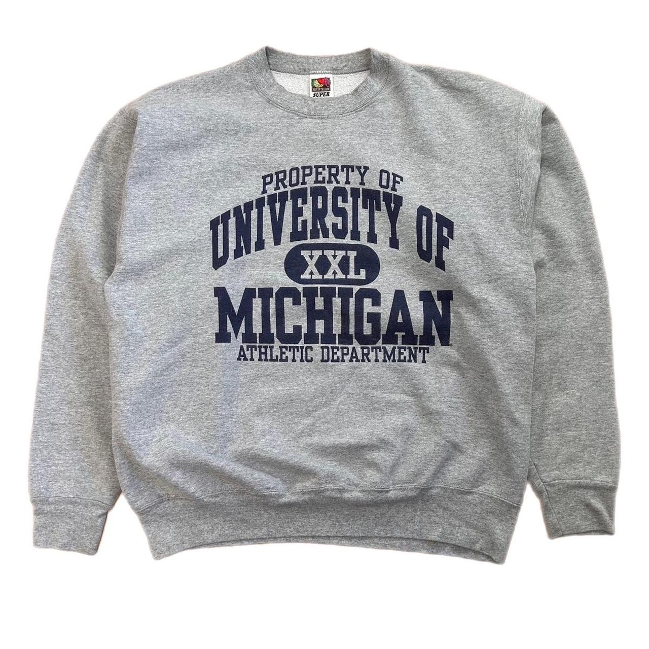 Vintage Men's Sweatshirt - Grey - M