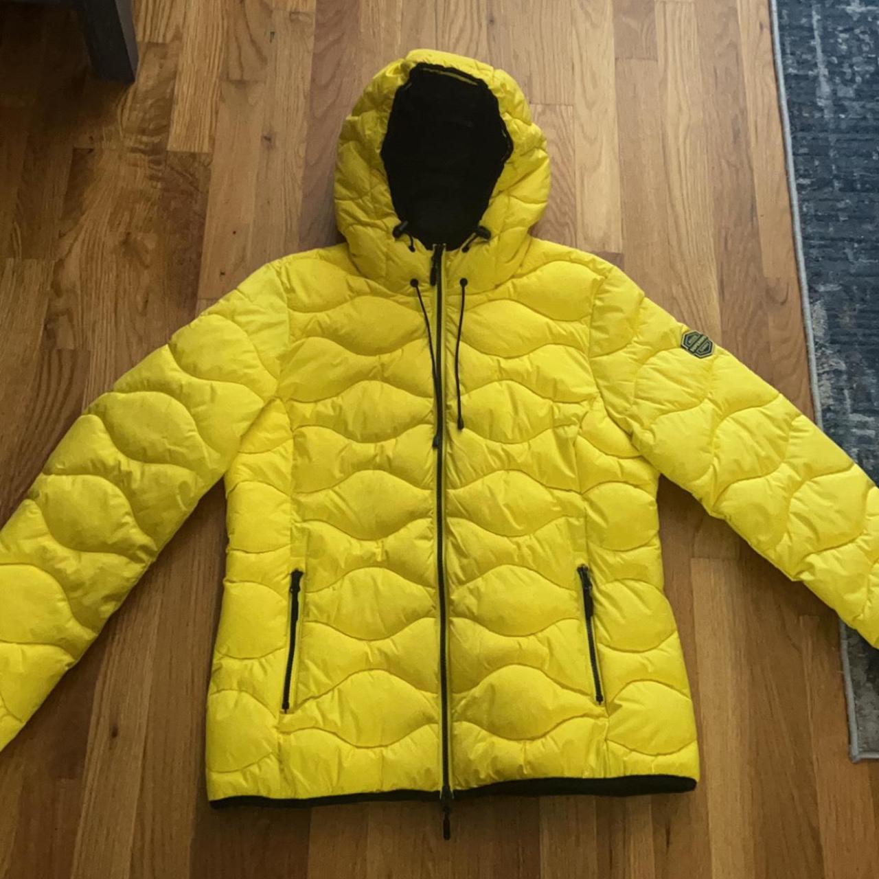 Superdry yellow women's on sale coat