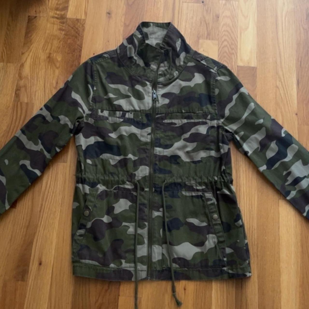 Old navy clearance camo jacket womens