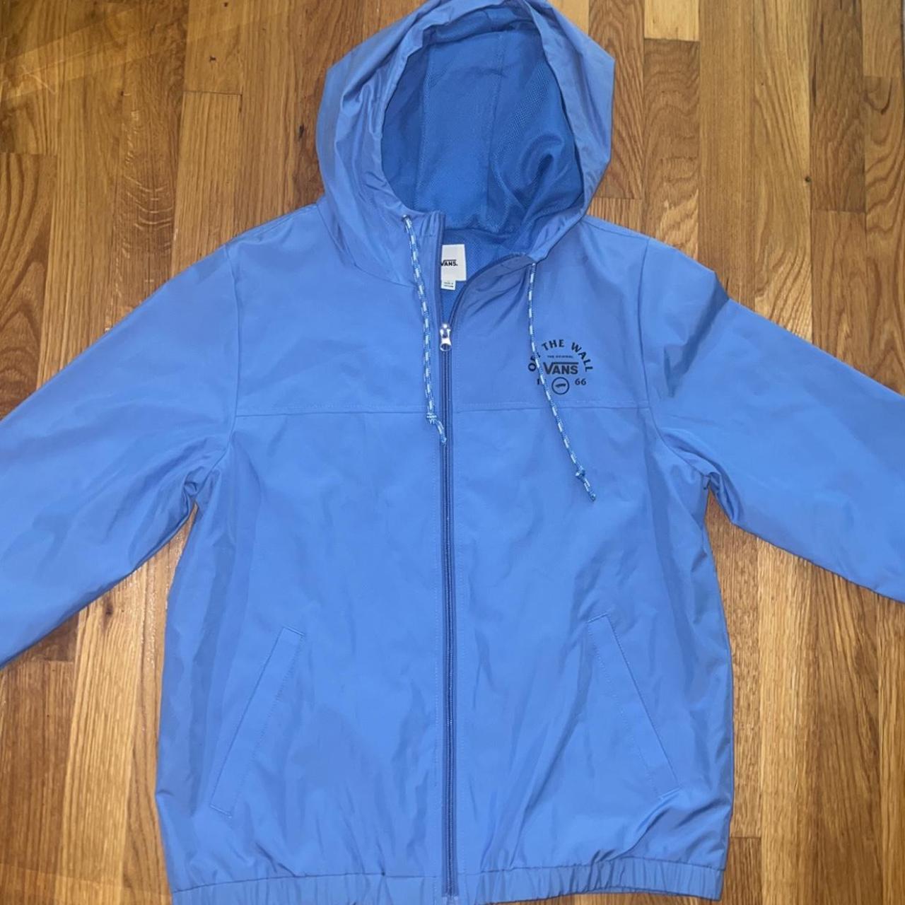 Blue vans windbreaker online