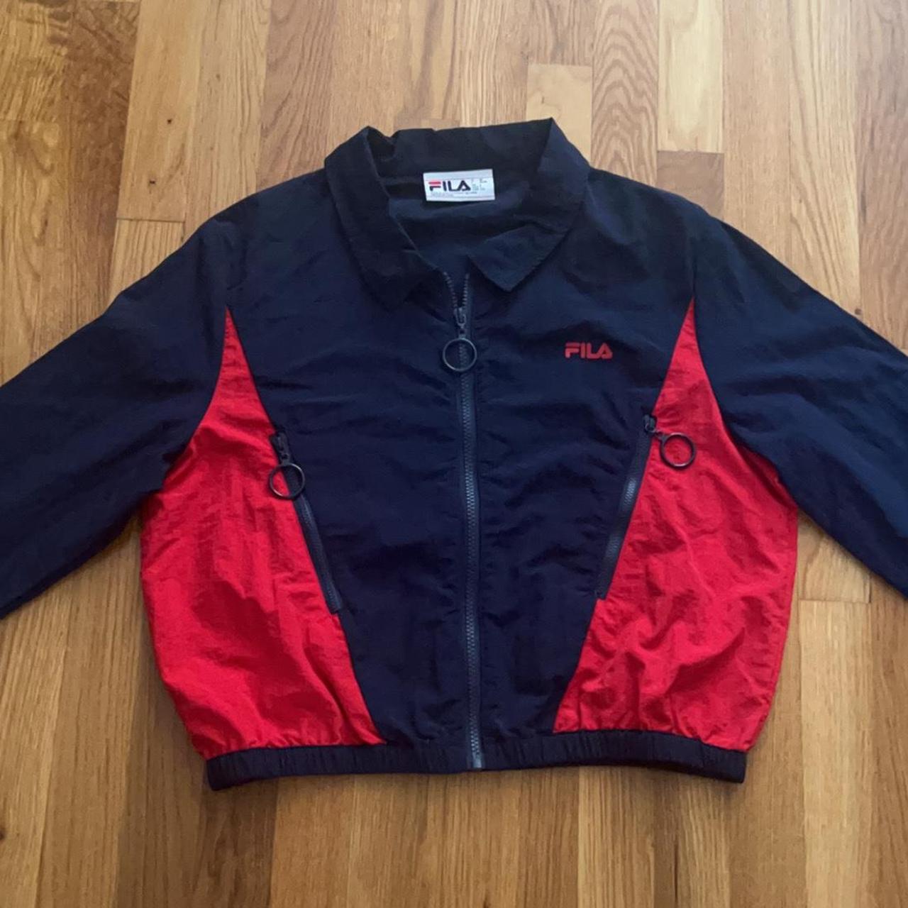 Fila red jacket deals womens