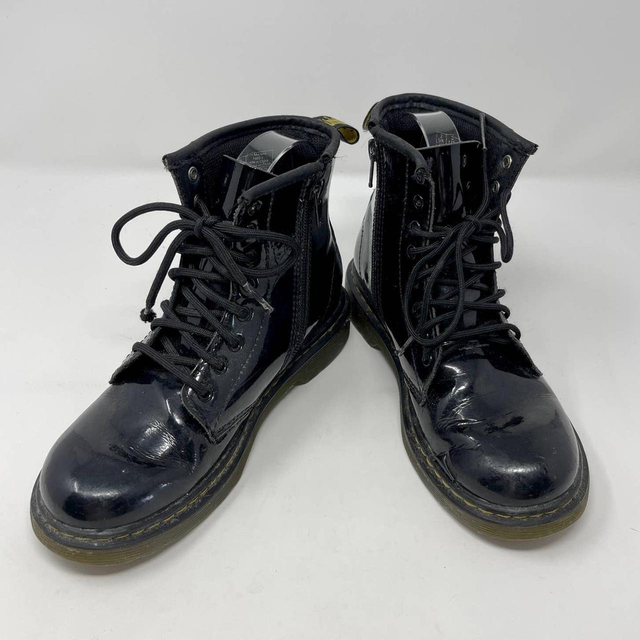 Little girl shop black combat boots