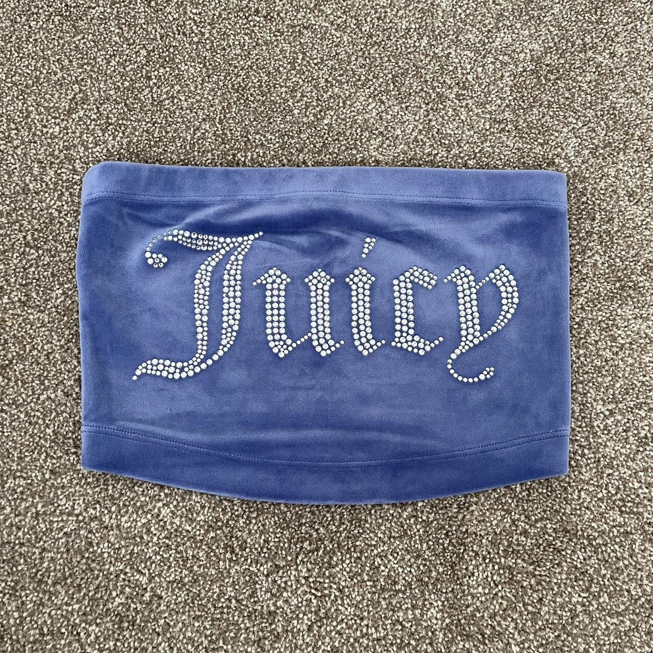 Juicy couture crop top Like new barely worn Size... - Depop