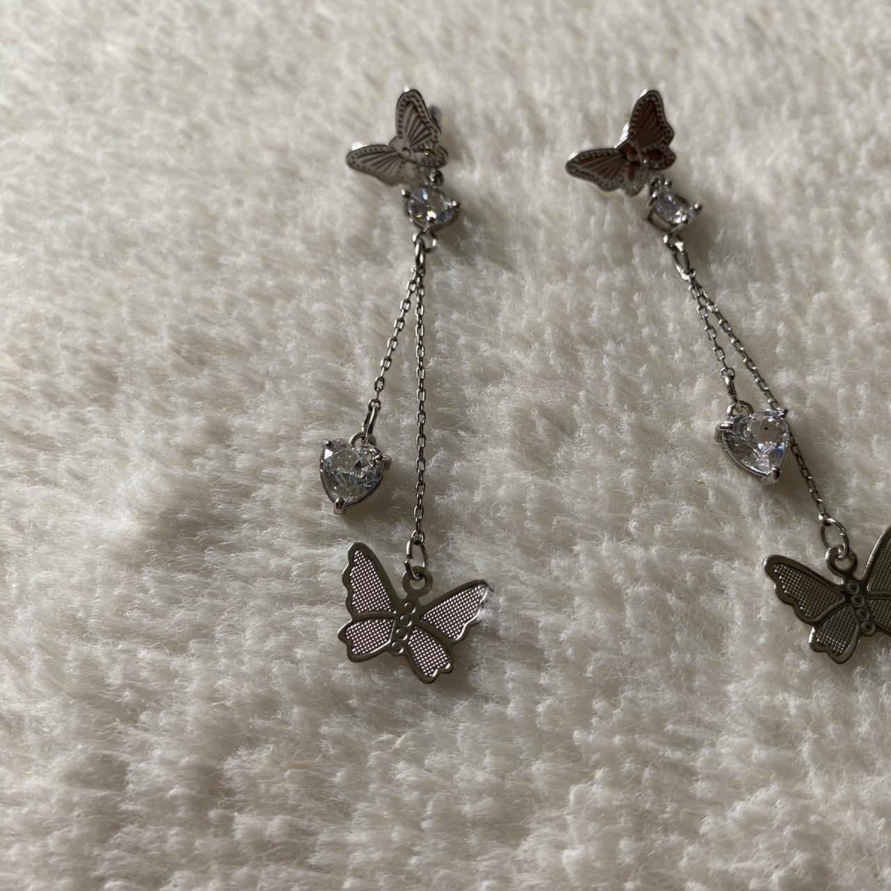 Brandy Melville butterfly earrings Gets sooo many... - Depop