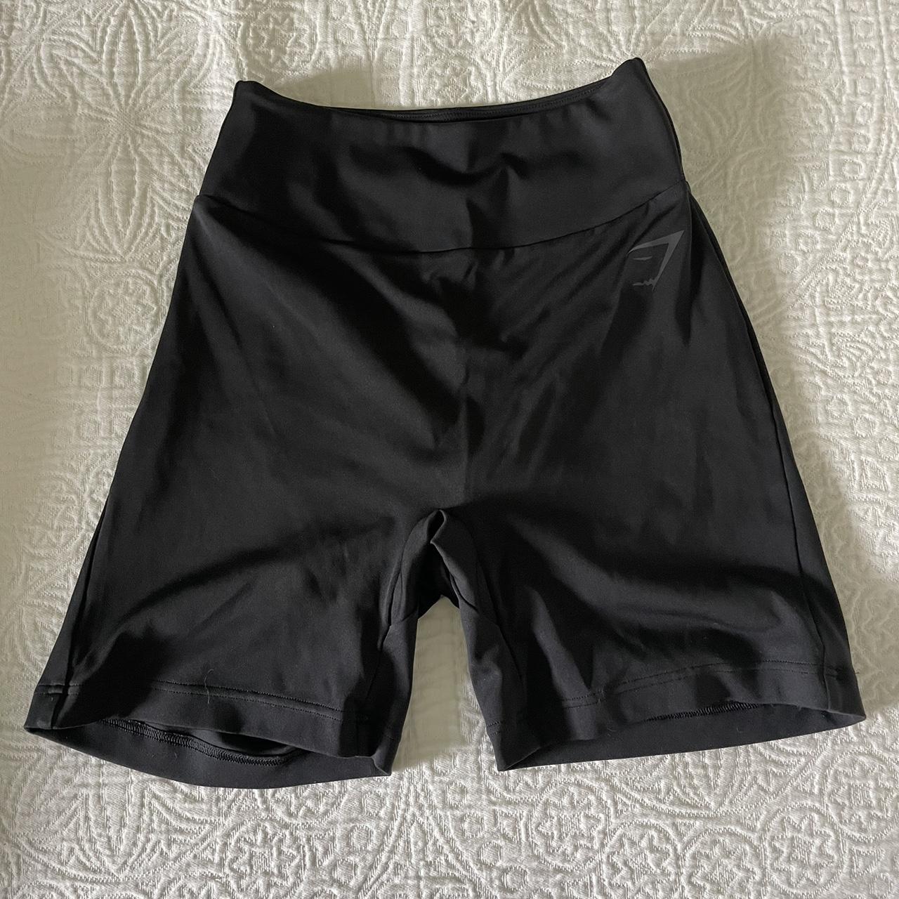 Gymshark Women's Shorts Black S – Gymshark black biker shorts