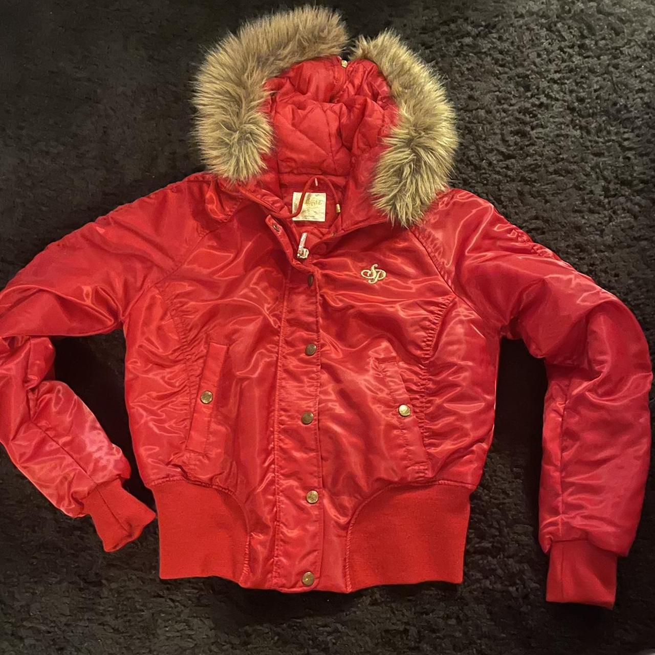 South pole clearance red jacket