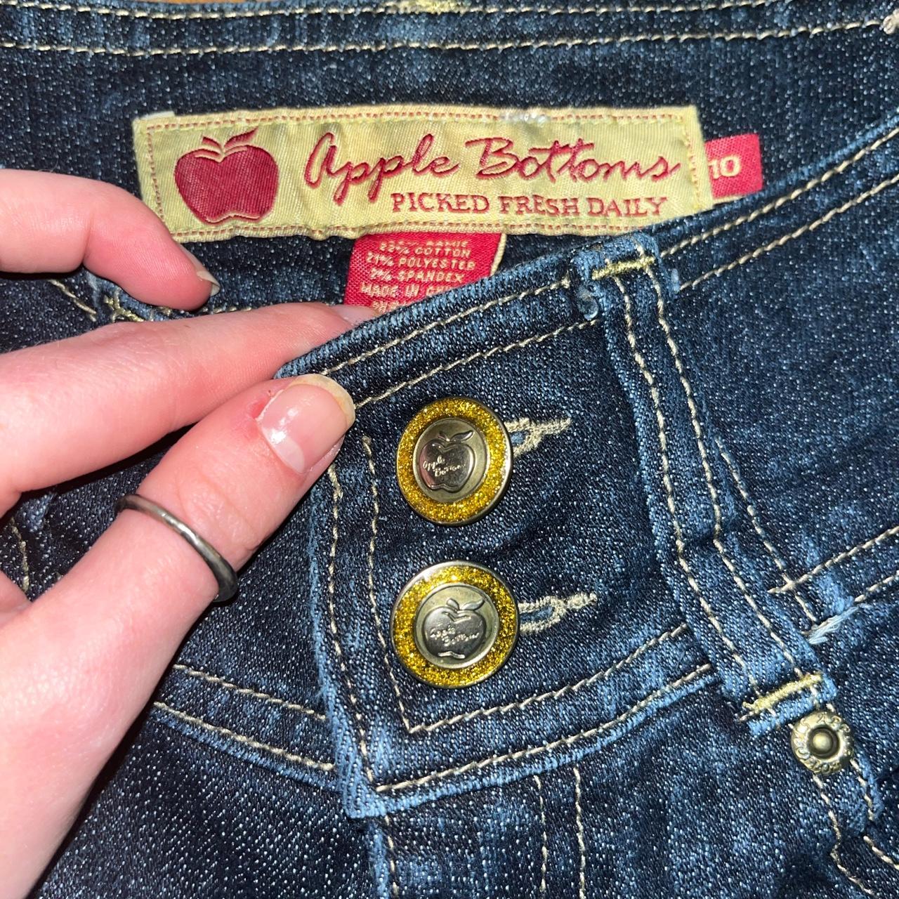 Apple Bottom Jeans What A Wonderful World The cutest apple bottom jeans!!! So Y2K so amazing... - Depop
