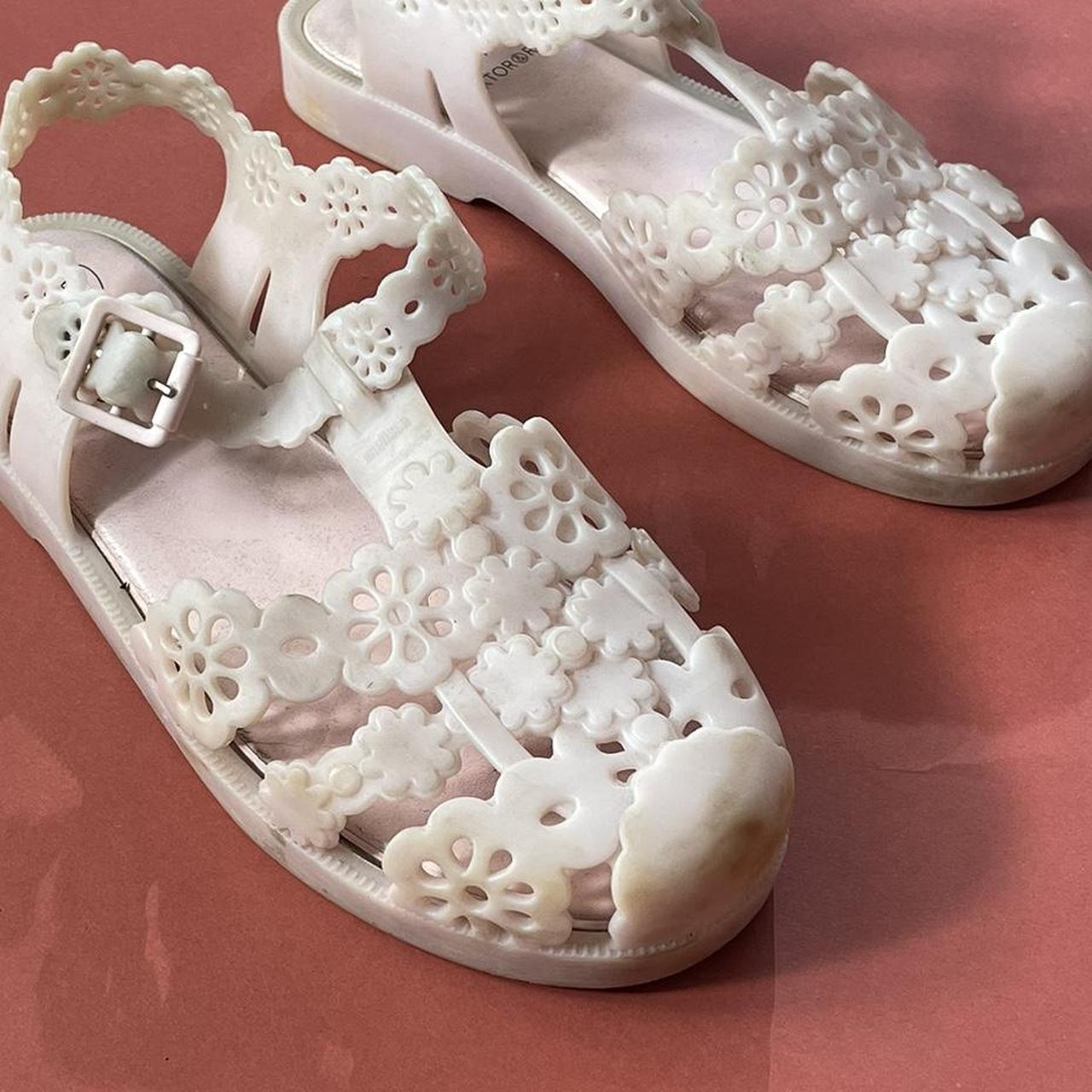 Melissa Women's Pink and Cream Sandals (3)