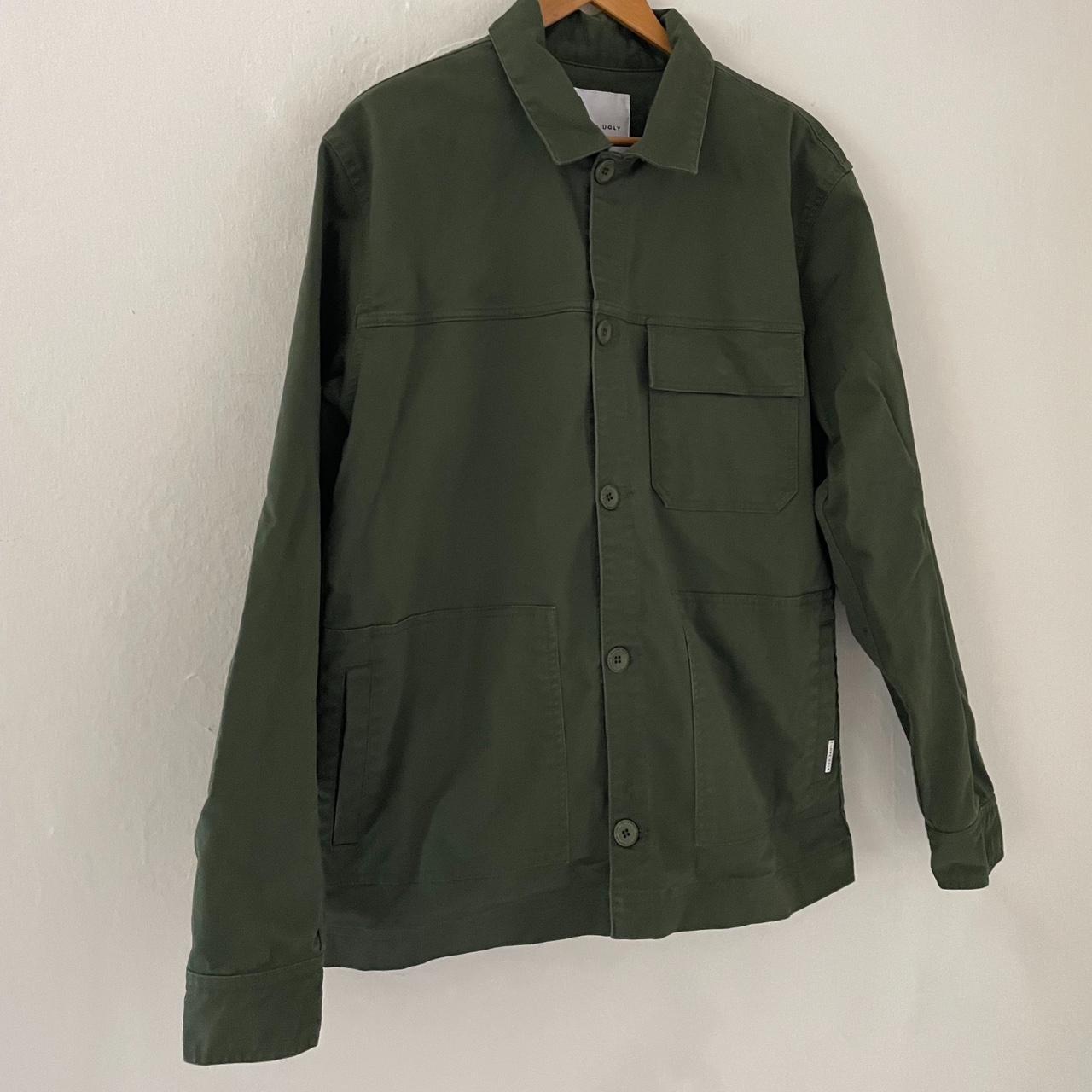 I Love Ugly brand green cotton chore utility cargo... - Depop